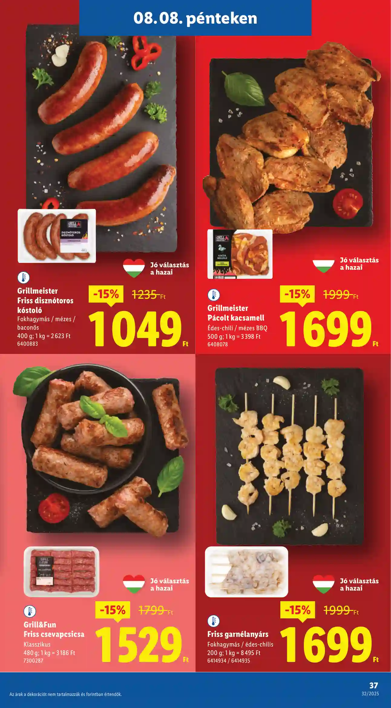 Lidl akciós újság 32. hét (Érvényes 08.07-től) (31 oldal)