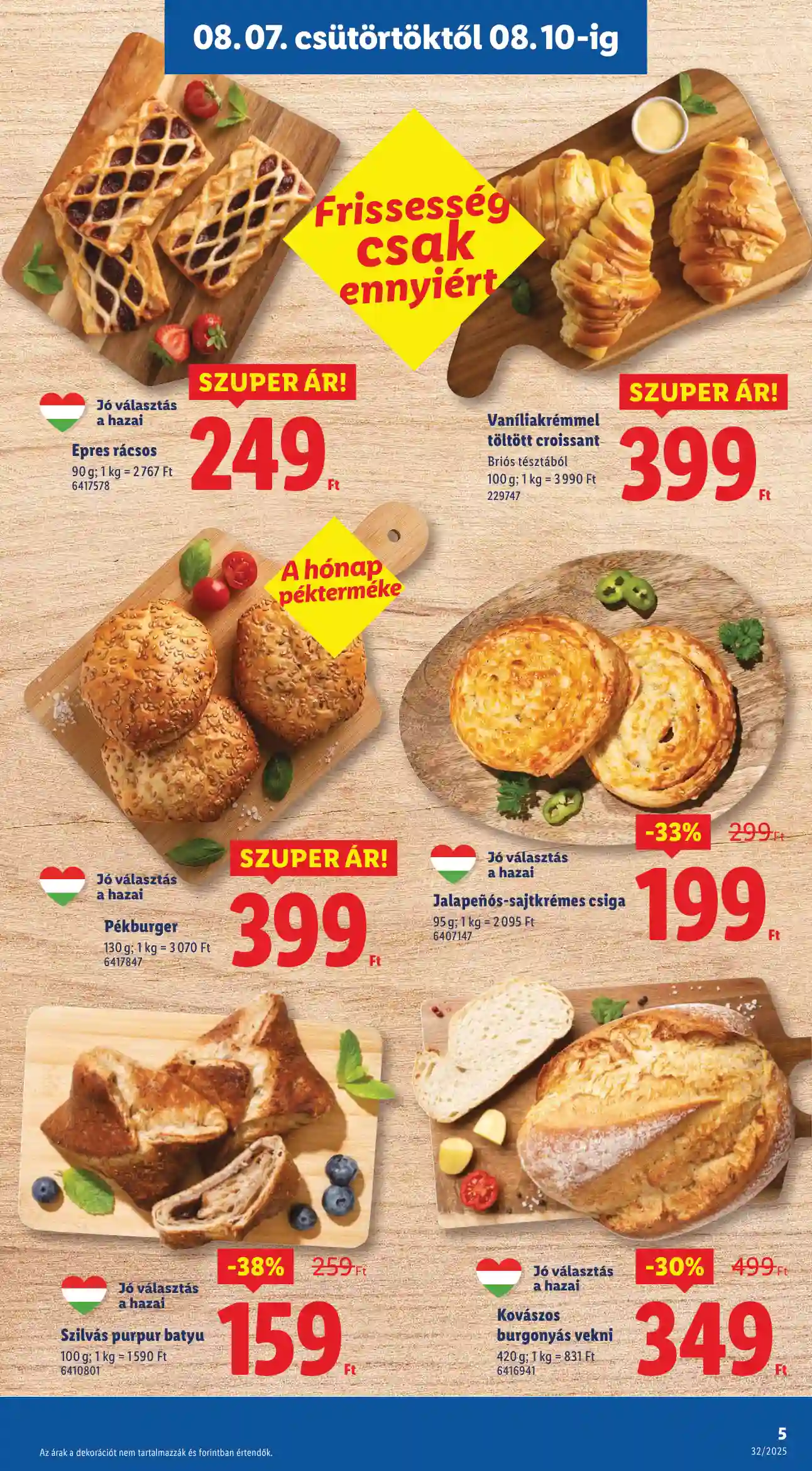 Lidl akciós újság 32. hét (Érvényes 08.07-től) (35 oldal)