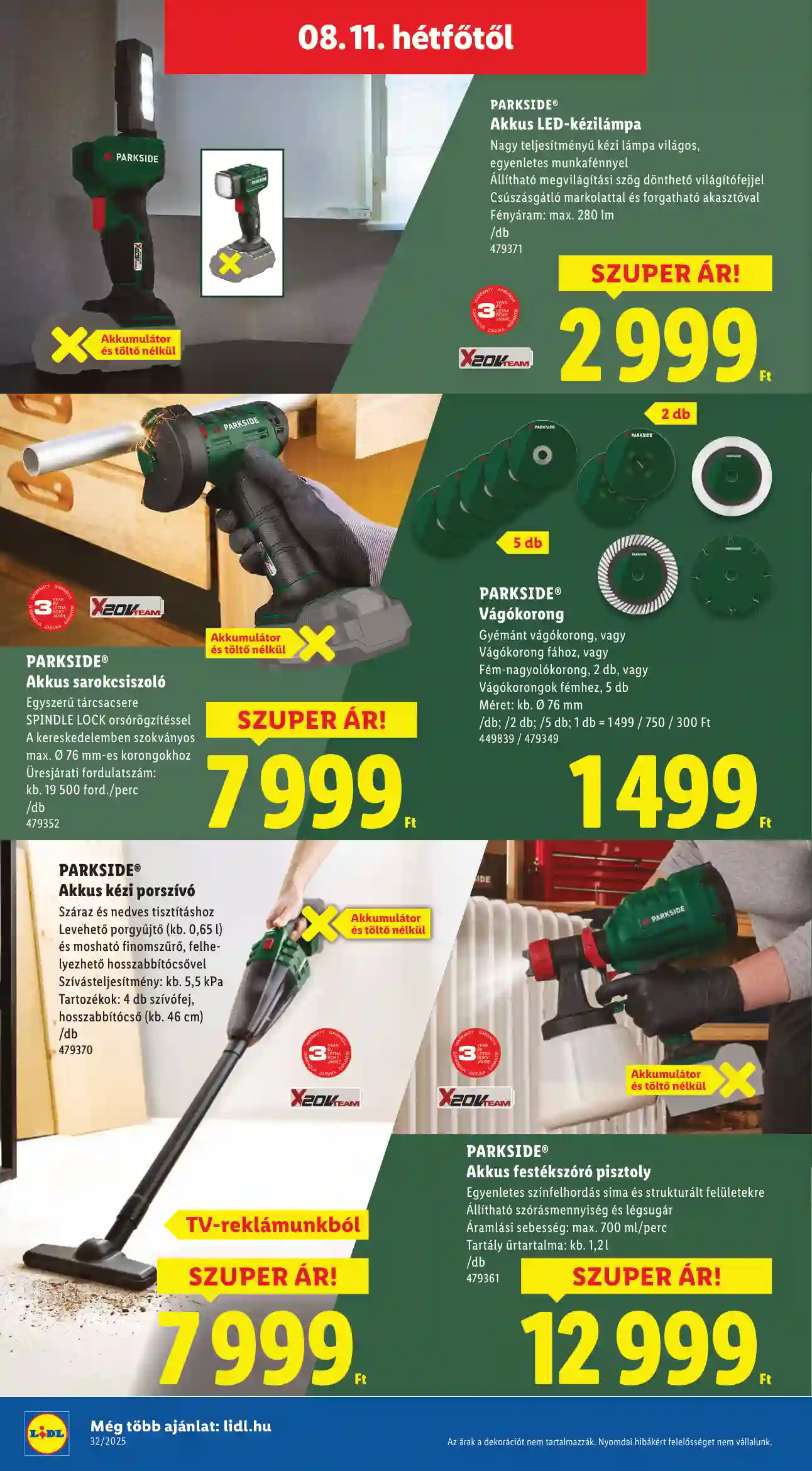 Lidl akciós újság 32. hét (Érvényes 08.07-től) (39 oldal)