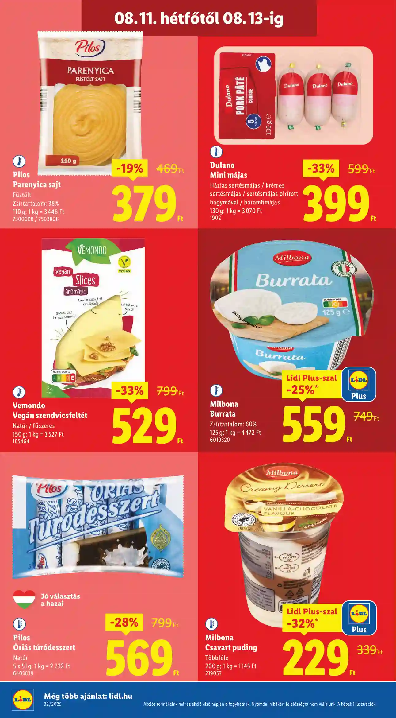 Lidl akciós újság 32. hét (Érvényes 08.07-től) (48 oldal)