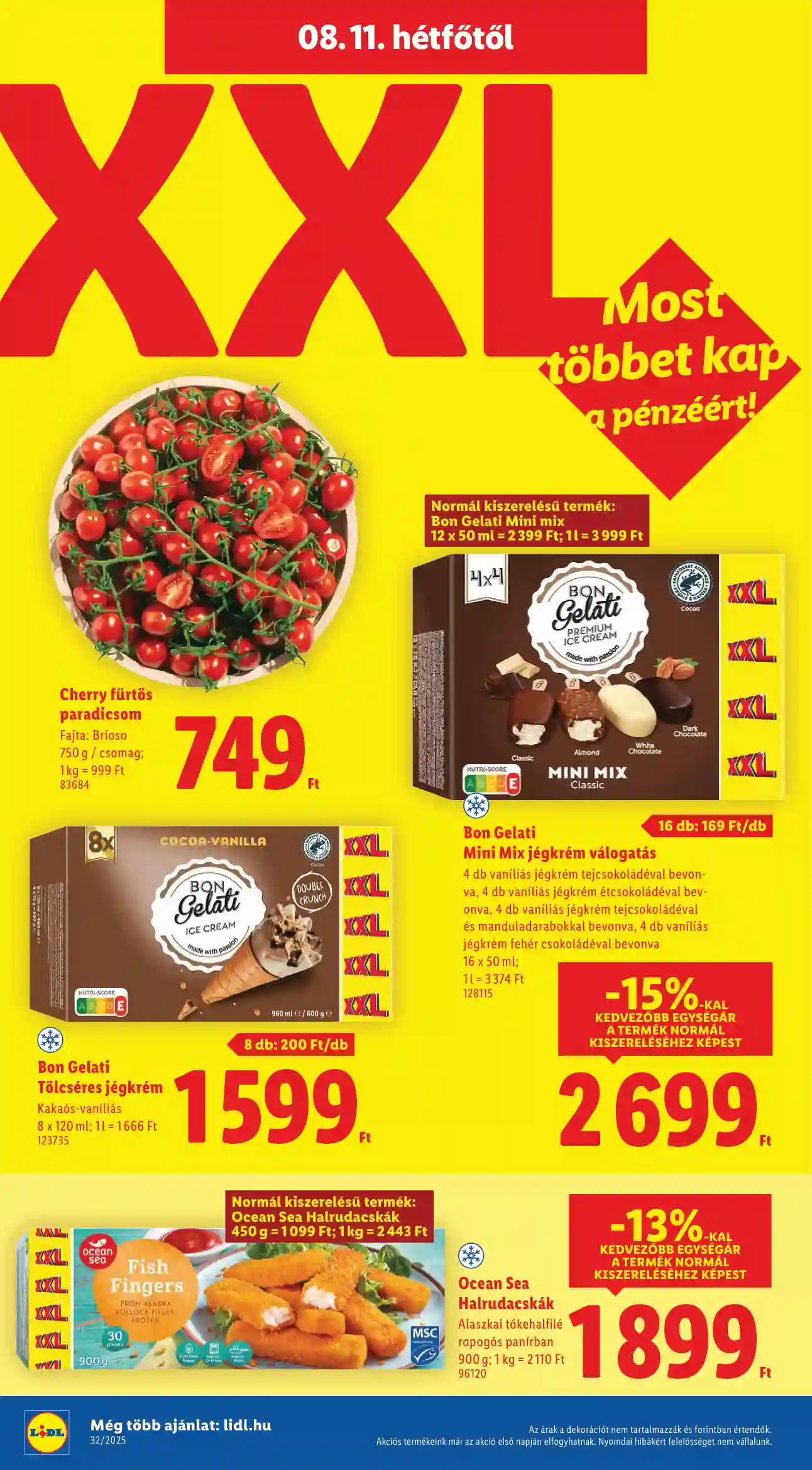 Lidl akciós újság 32. hét (Érvényes 08.07-től) (50 oldal)