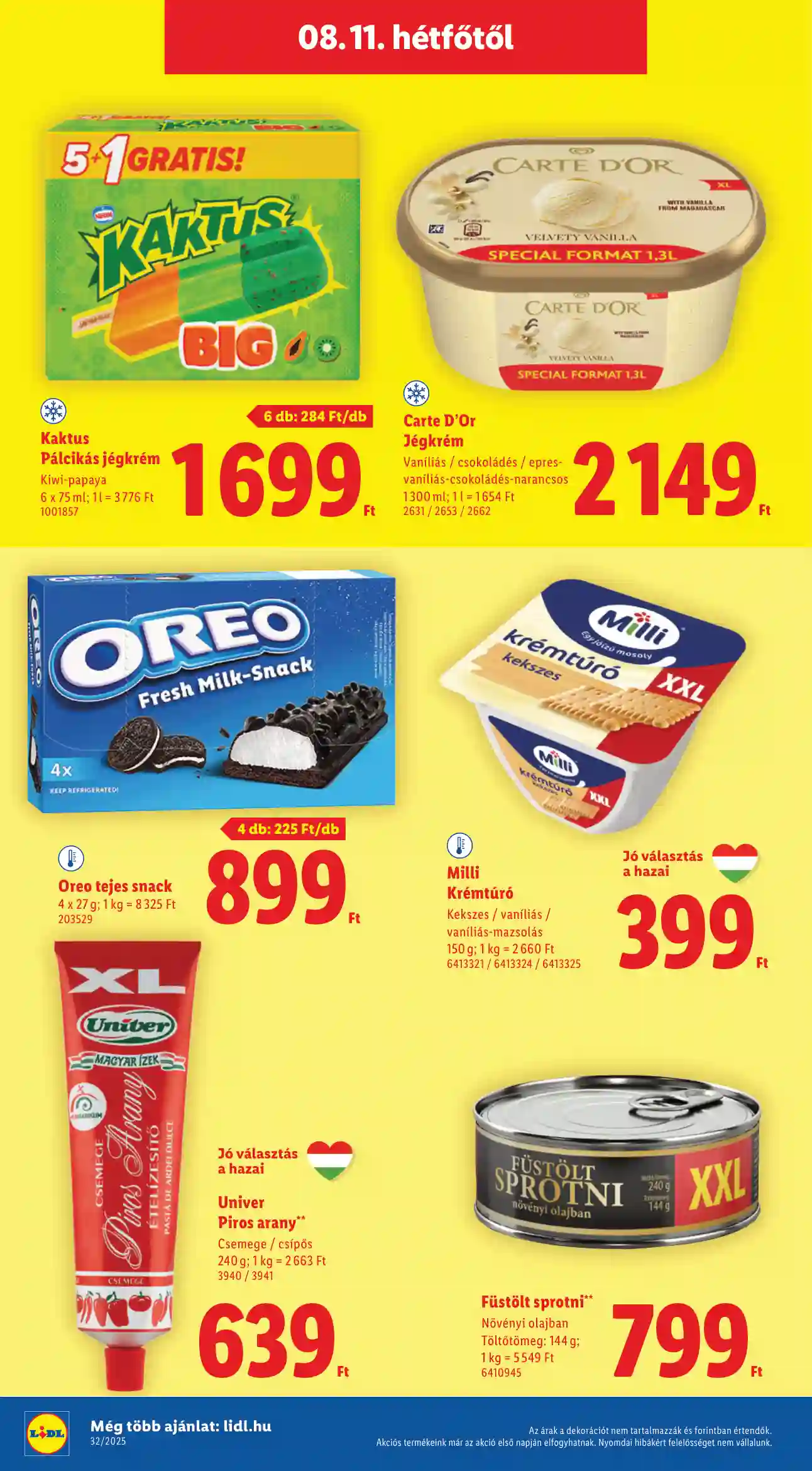 Lidl akciós újság 32. hét (Érvényes 08.07-től) (59 oldal)