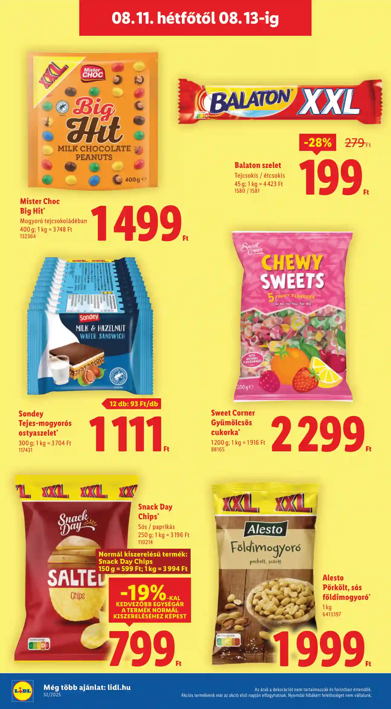Lidl akciós újság 32. hét (Érvényes 08.07-től) (61 oldal)