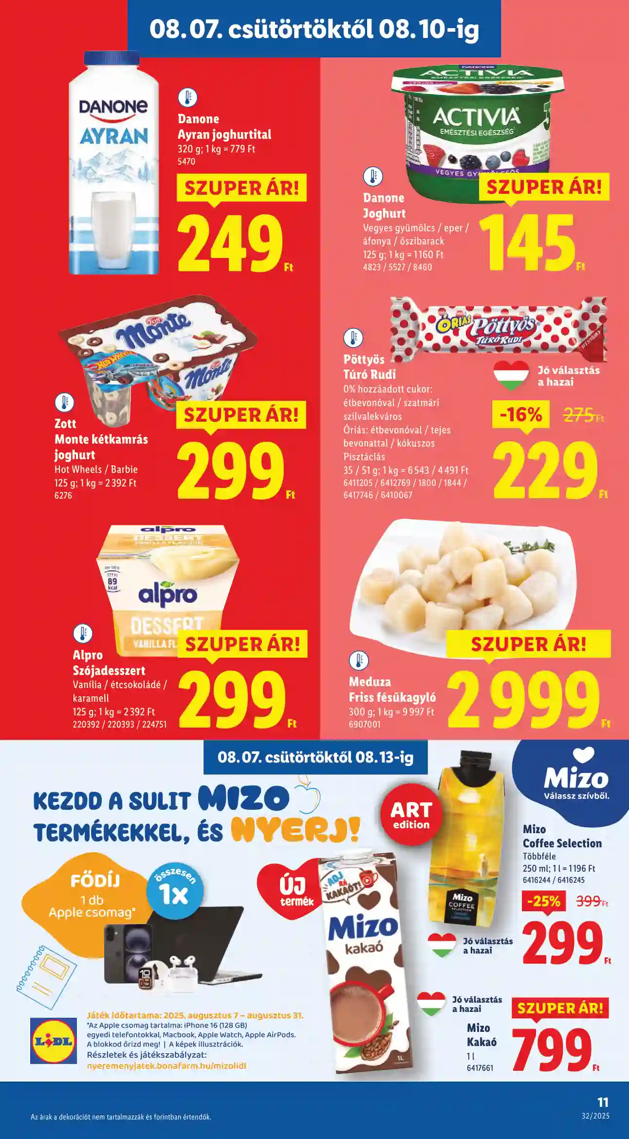 Lidl akciós újság 32. hét (Érvényes 08.07-től) (3 oldal)