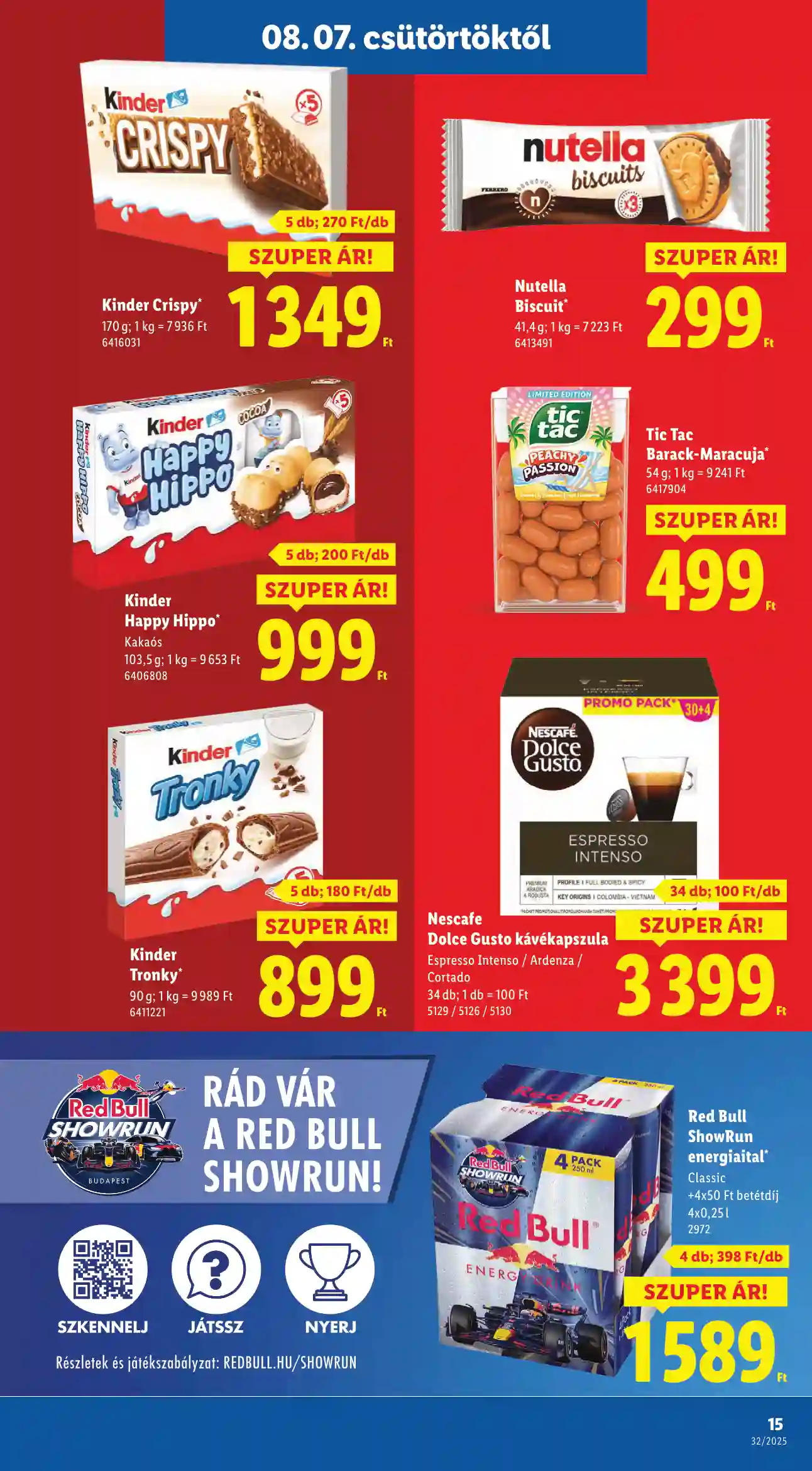 Lidl akciós újság 32. hét (Érvényes 08.07-től) (7 oldal)