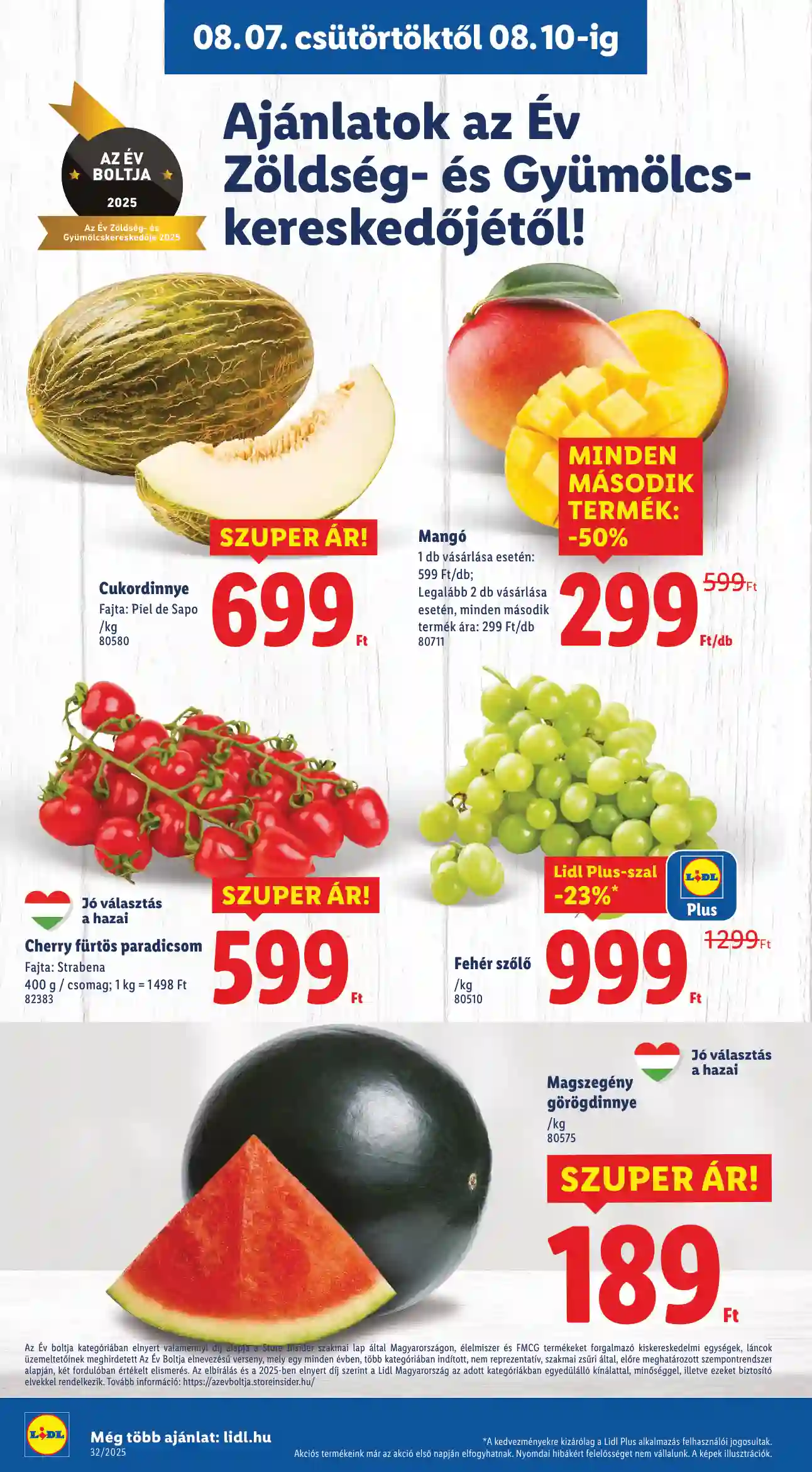Lidl akciós újság 32. hét (Érvényes 08.07-től) (24 oldal)