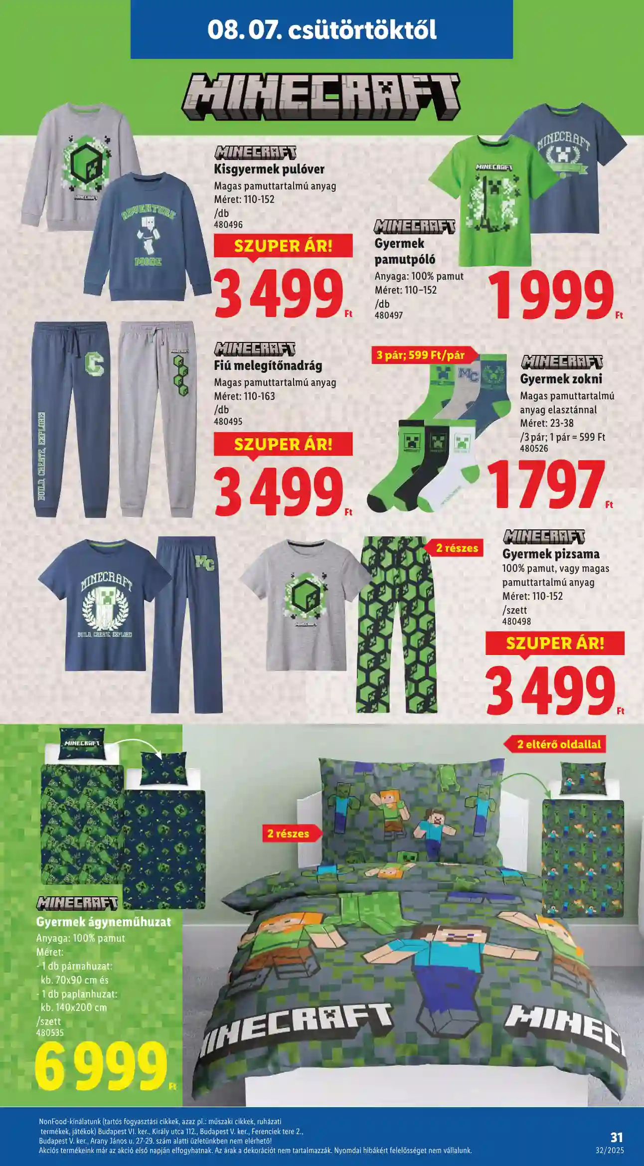 Lidl akciós újság 32. hét (Érvényes 08.07-től) (25 oldal)