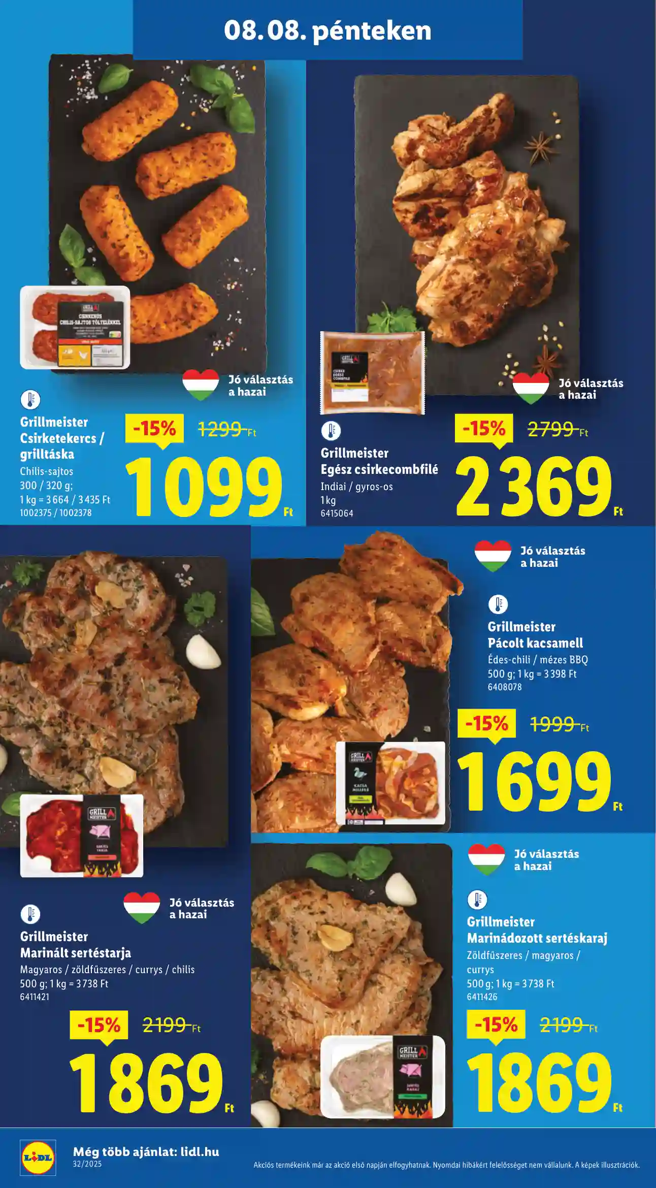 Lidl akciós újság 32. hét (Érvényes 08.07-től) (30 oldal)