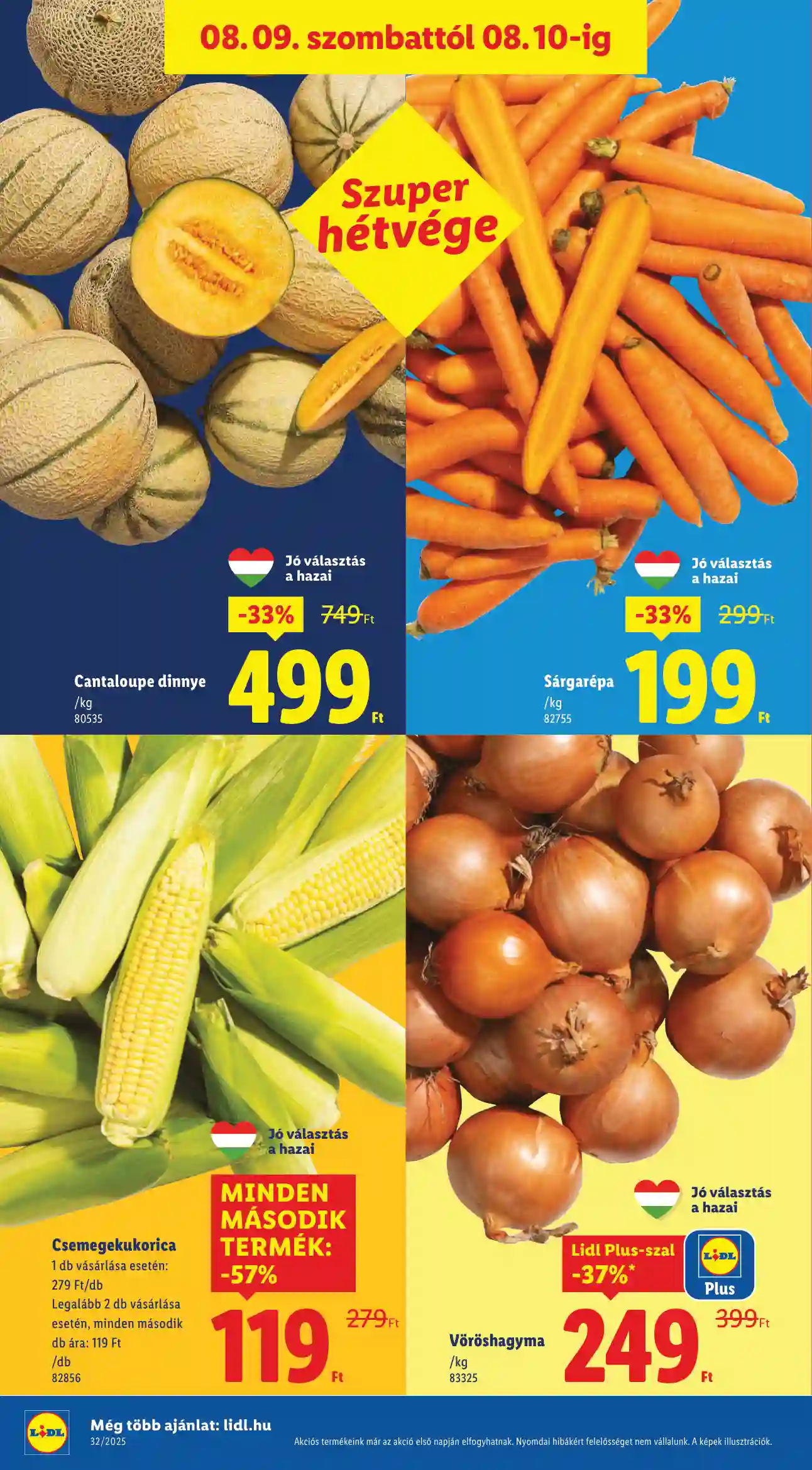 Lidl akciós újság 32. hét (Érvényes 08.07-től) (32 oldal)