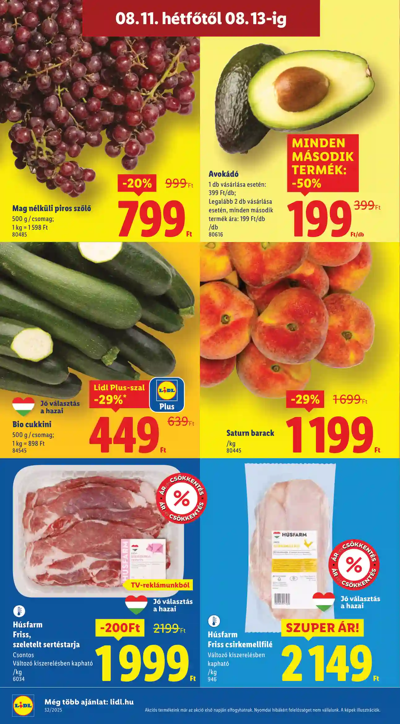 Lidl akciós újság 32. hét (Érvényes 08.07-től) (45 oldal)