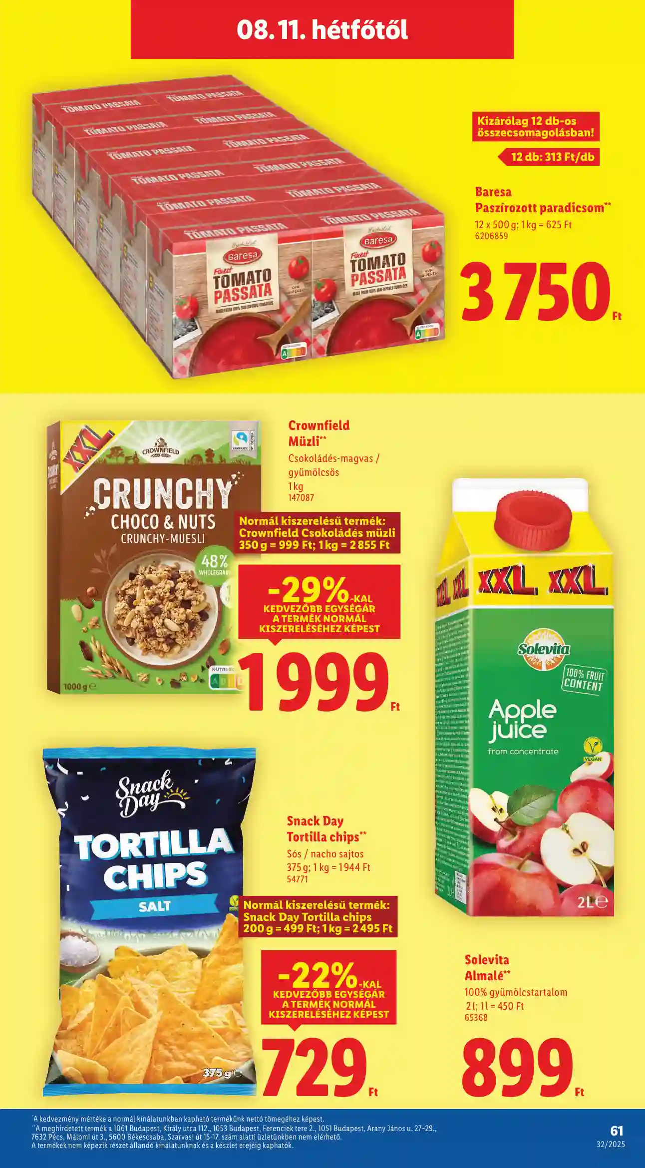 Lidl akciós újság 32. hét (Érvényes 08.07-től) (58 oldal)