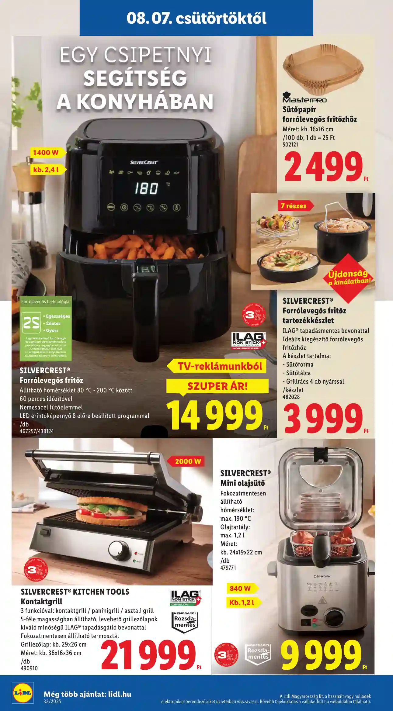 Lidl akciós újság 32. hét (Érvényes 08.07-től) (2 oldal)