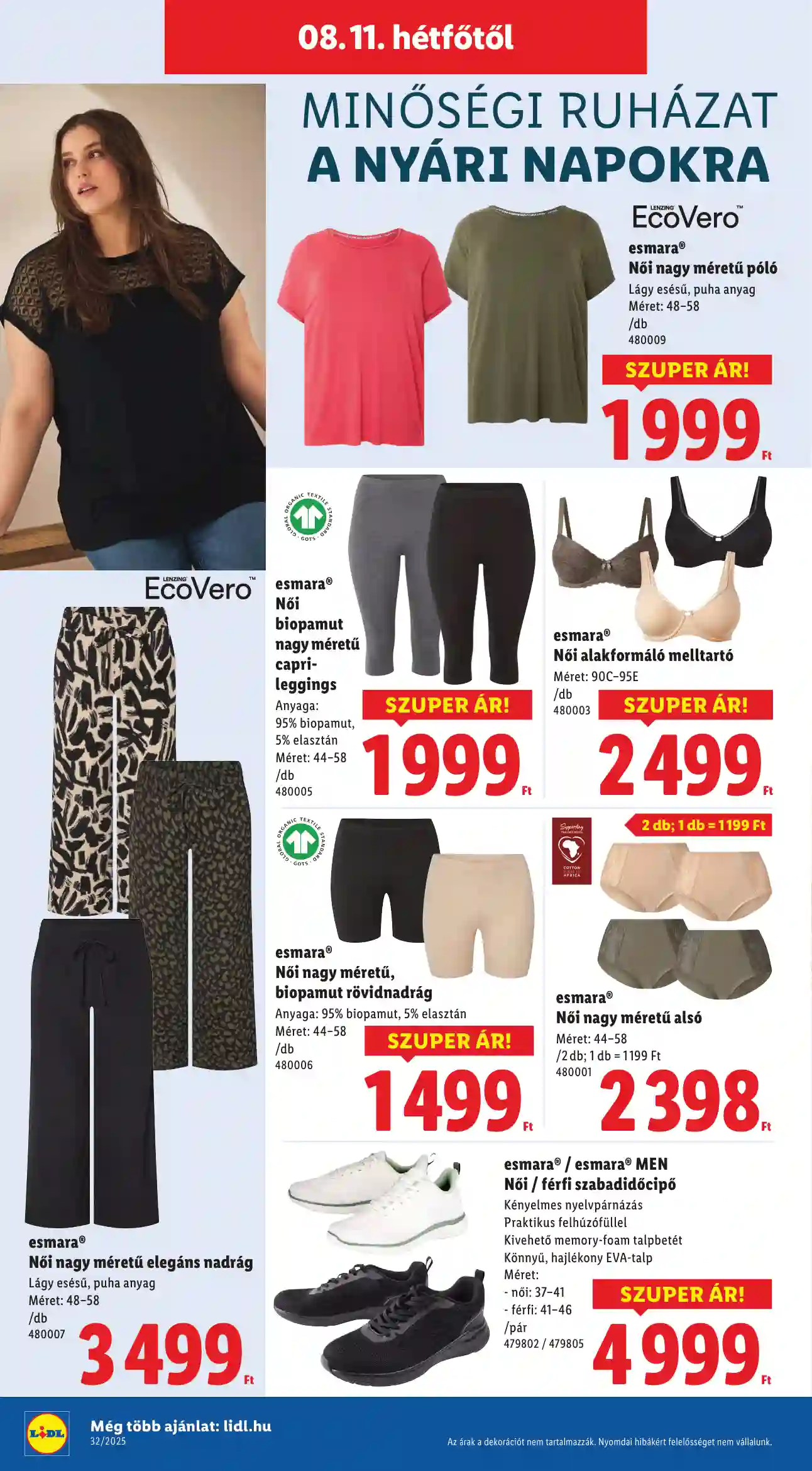Lidl akciós újság 32. hét (Érvényes 08.07-től) (10 oldal)