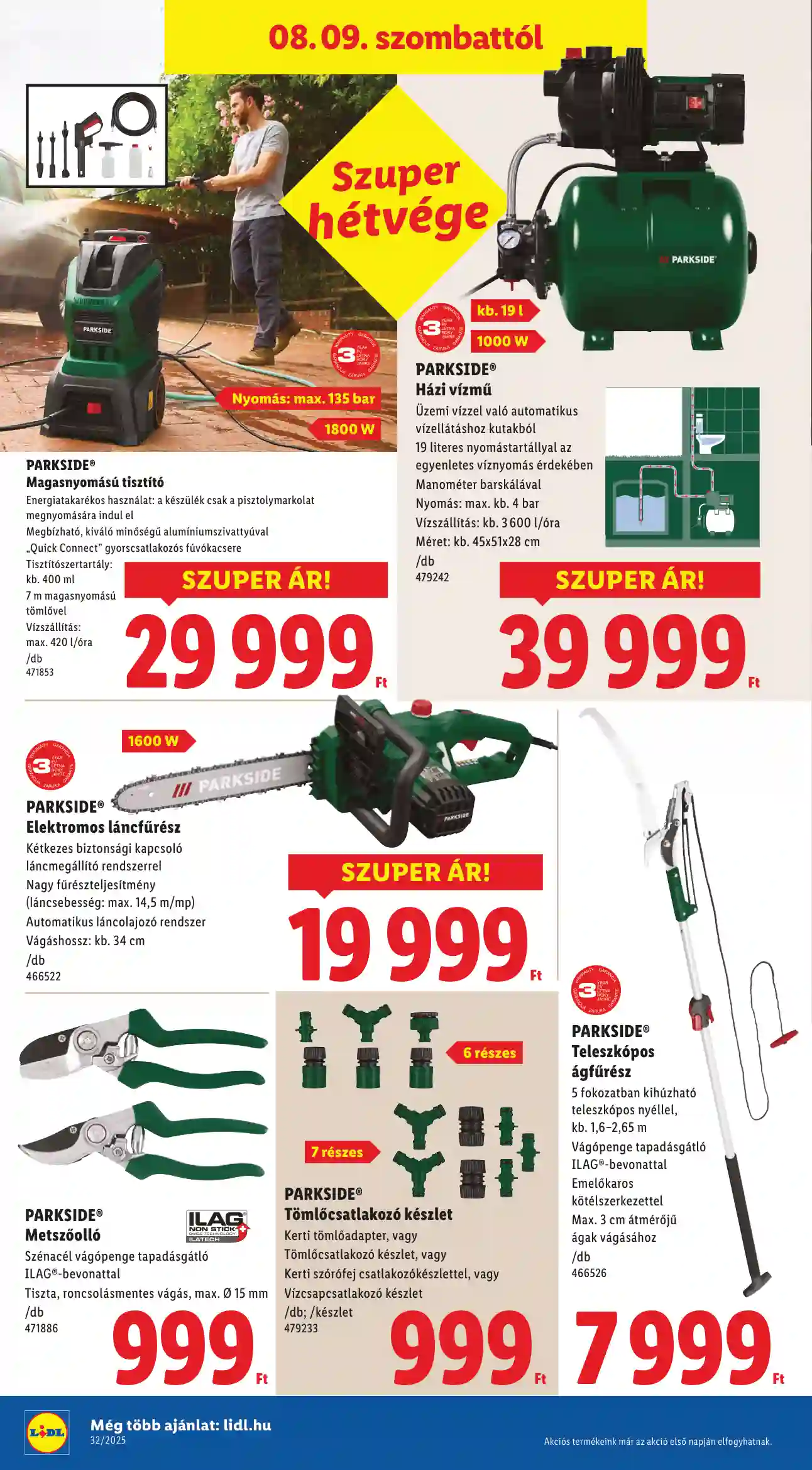 Lidl akciós újság 32. hét (Érvényes 08.07-től) (19 oldal)