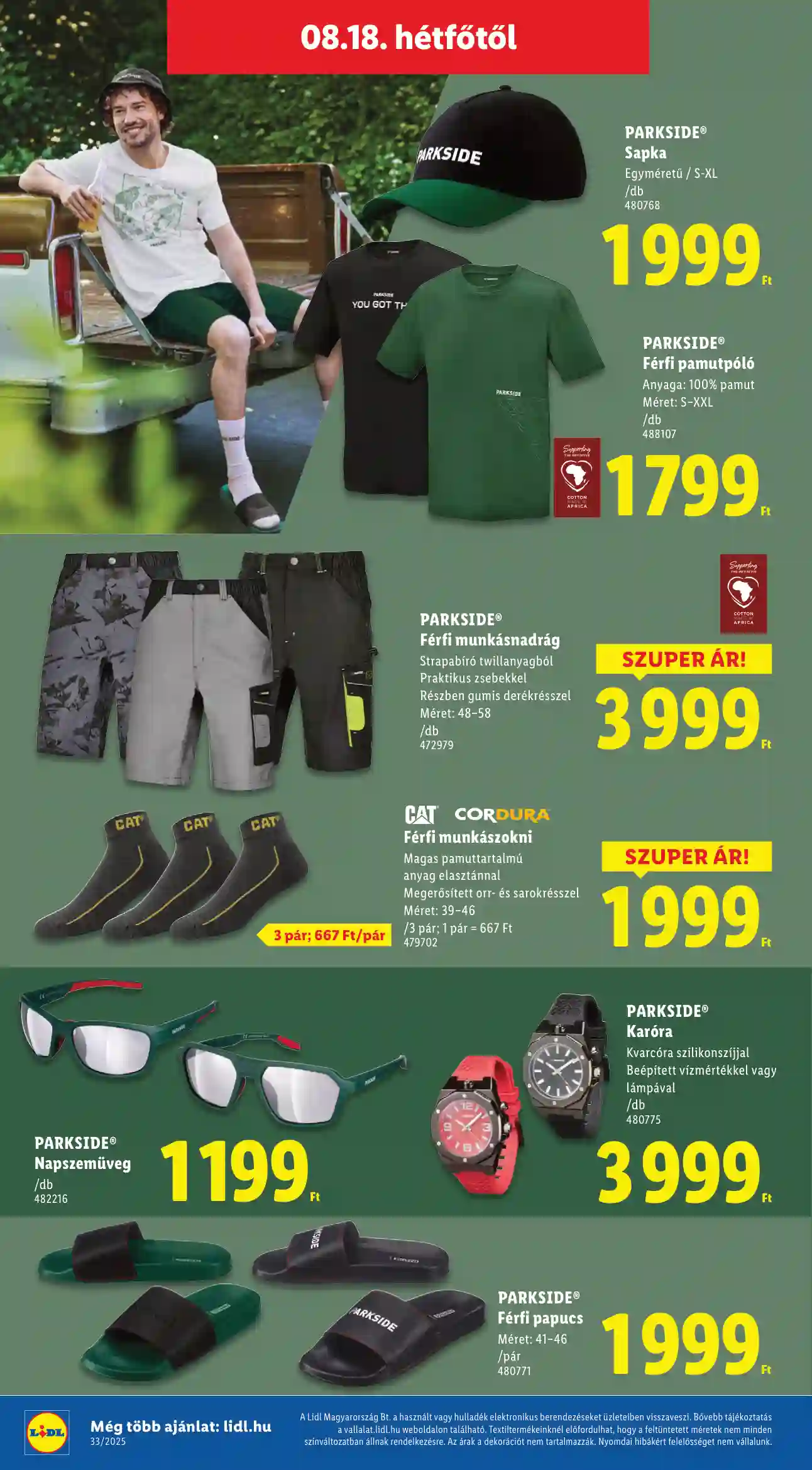 Lidl akciós újság 33. hét (Érvényes 08.14-től) (10 oldal)