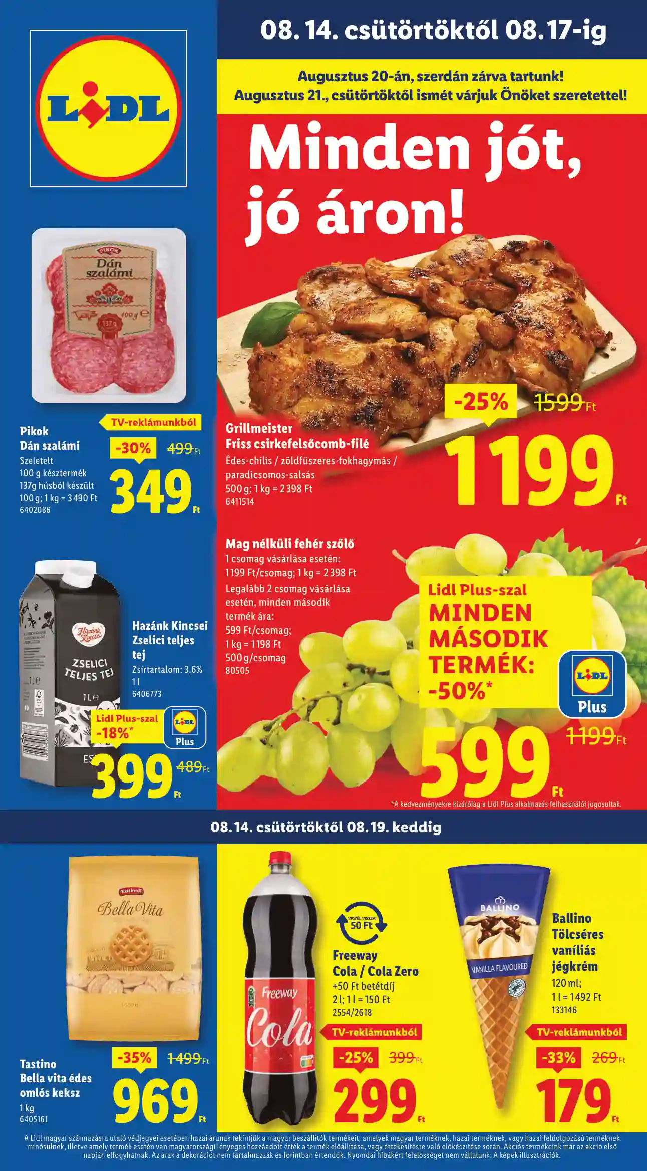 LIDL Érvényes 08.14-től 33.hét