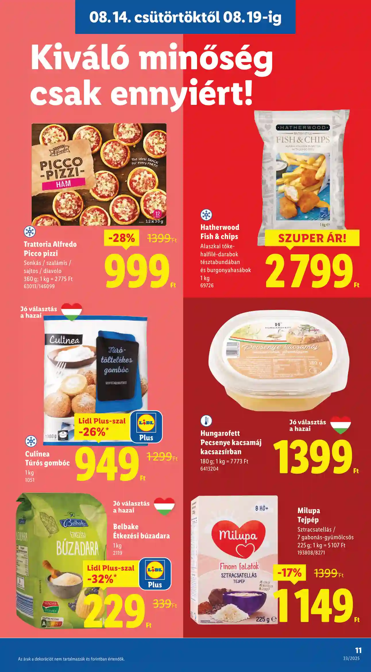 Lidl akciós újság 33. hét (Érvényes 08.14-től) (3 oldal)