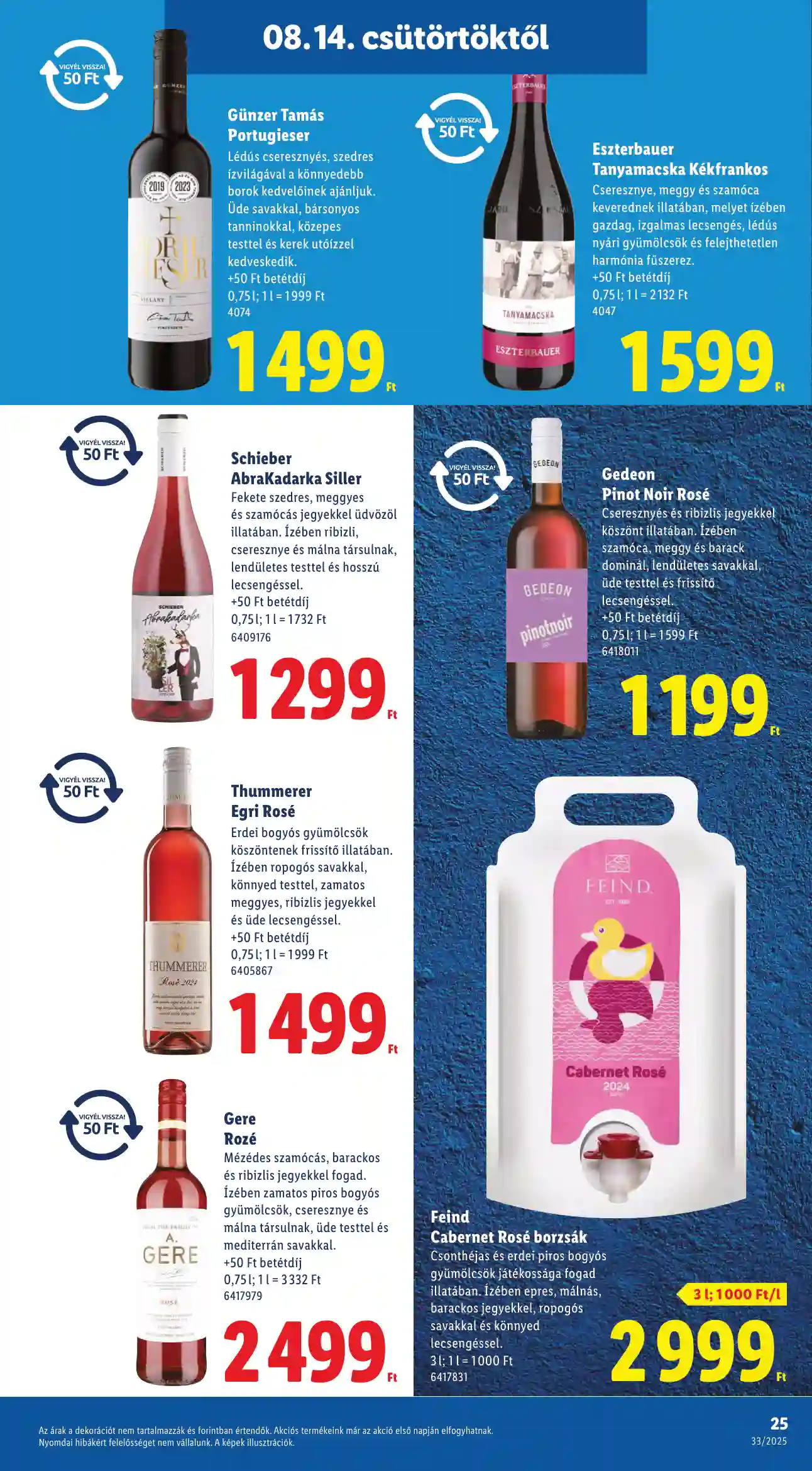 Lidl akciós újság 33. hét (Érvényes 08.14-től) (18 oldal)