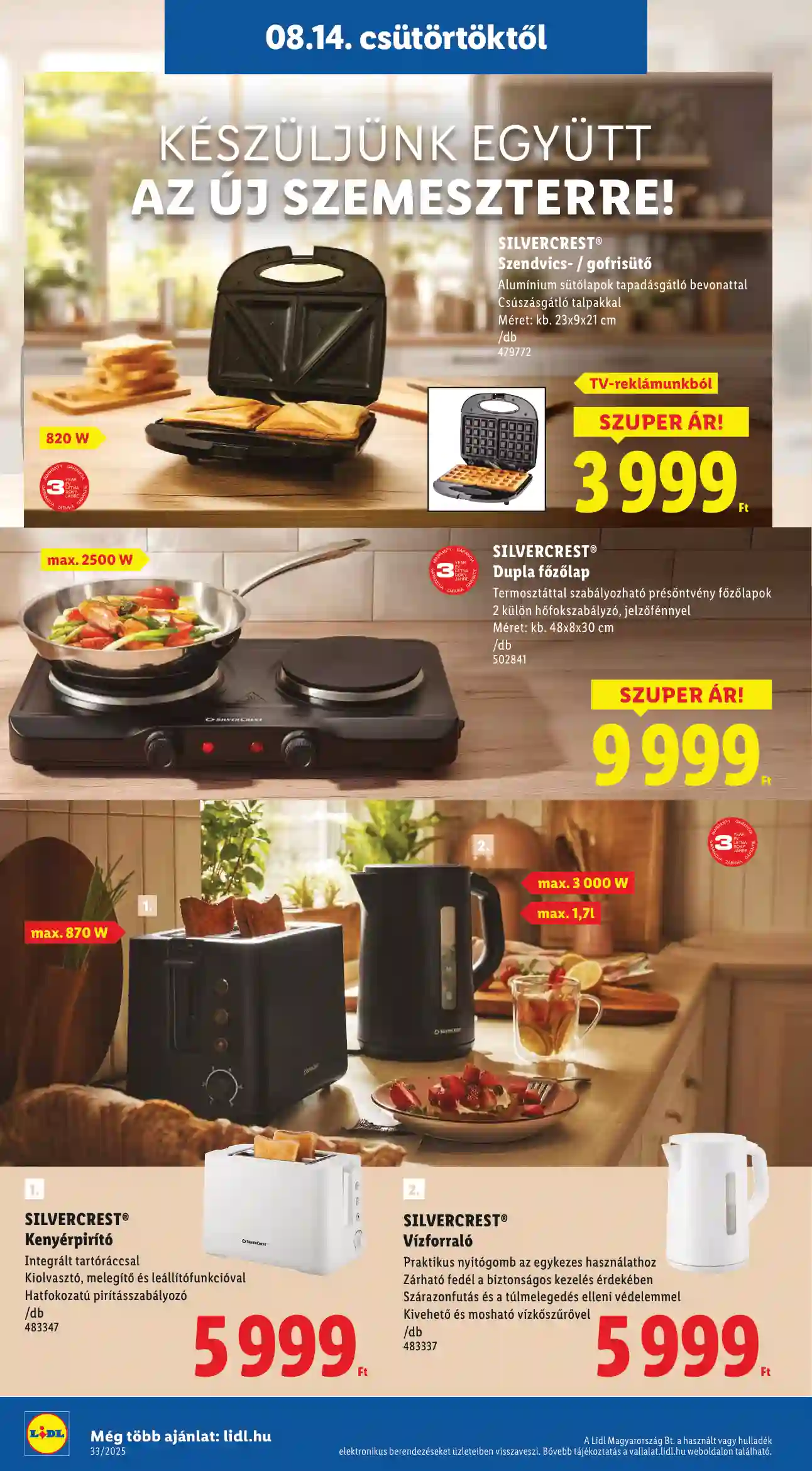 Lidl akciós újság 33. hét (Érvényes 08.14-től) (21 oldal)