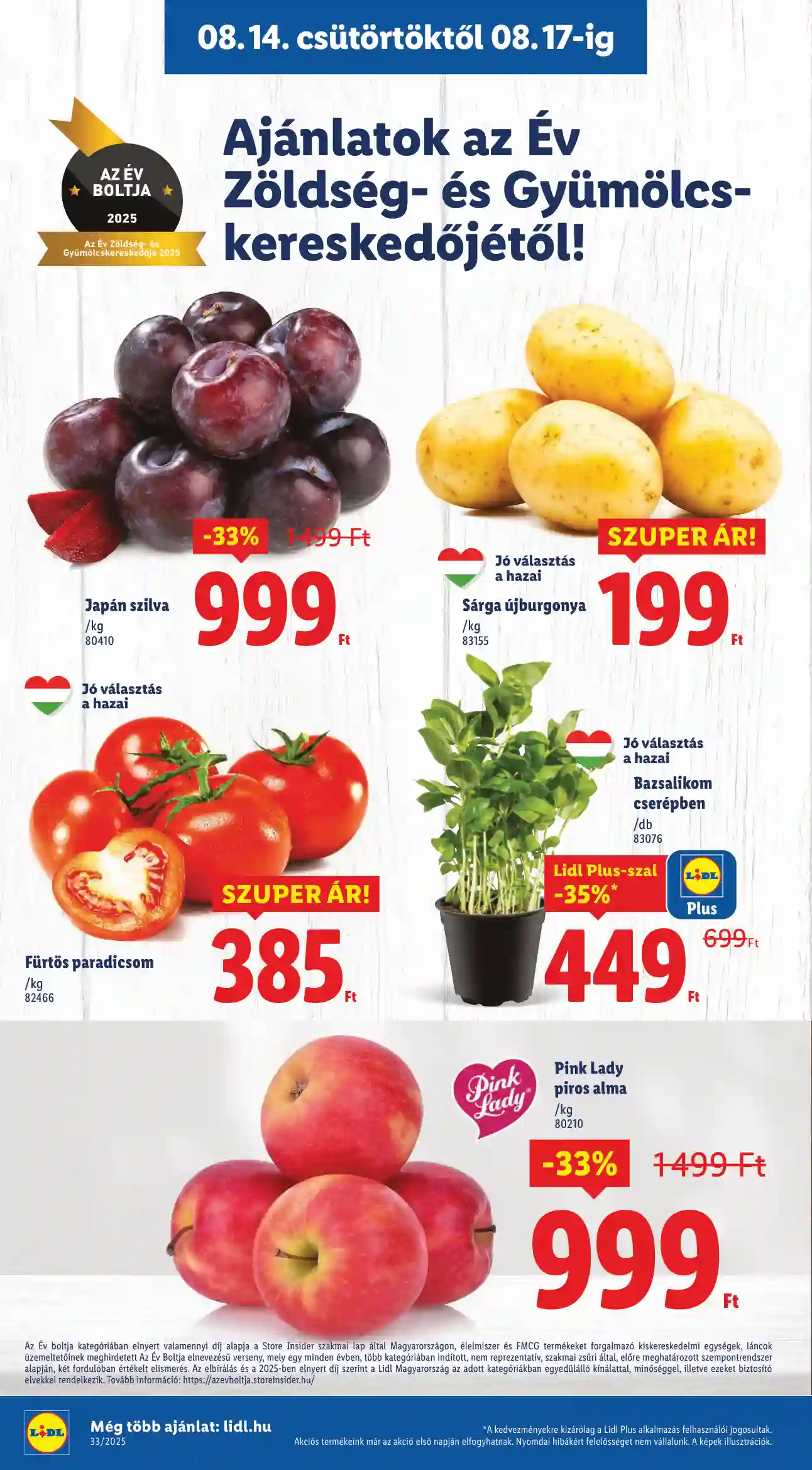Lidl akciós újság 33. hét (Érvényes 08.14-től) (24 oldal)