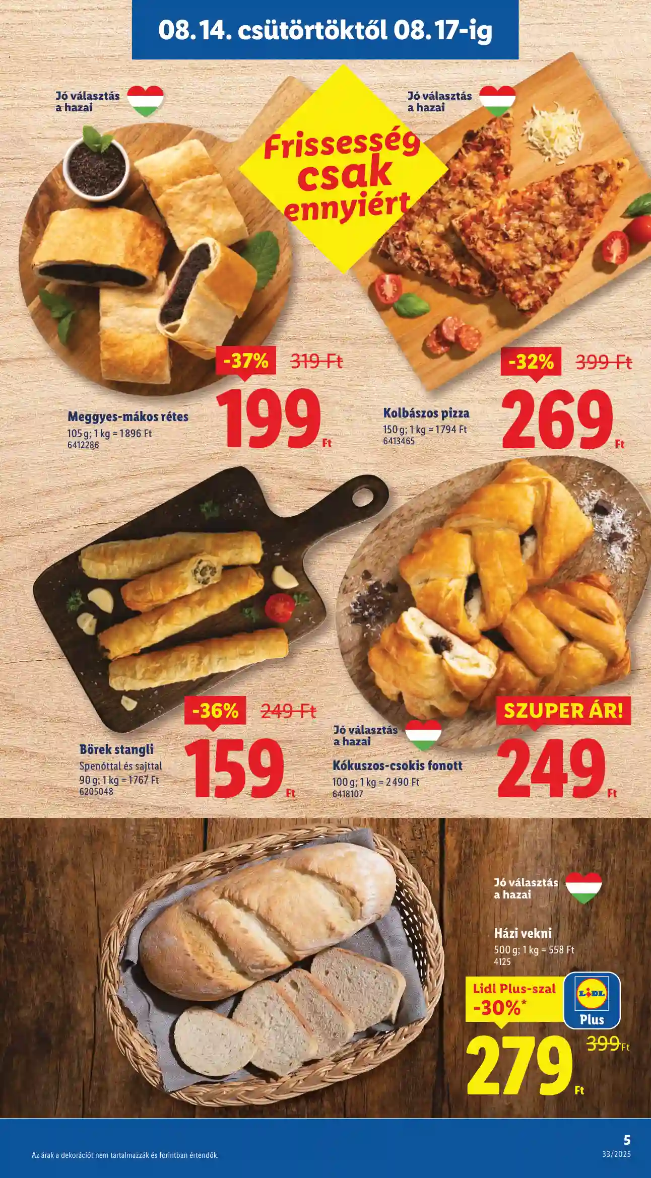 Lidl akciós újság 33. hét (Érvényes 08.14-től) (35 oldal)