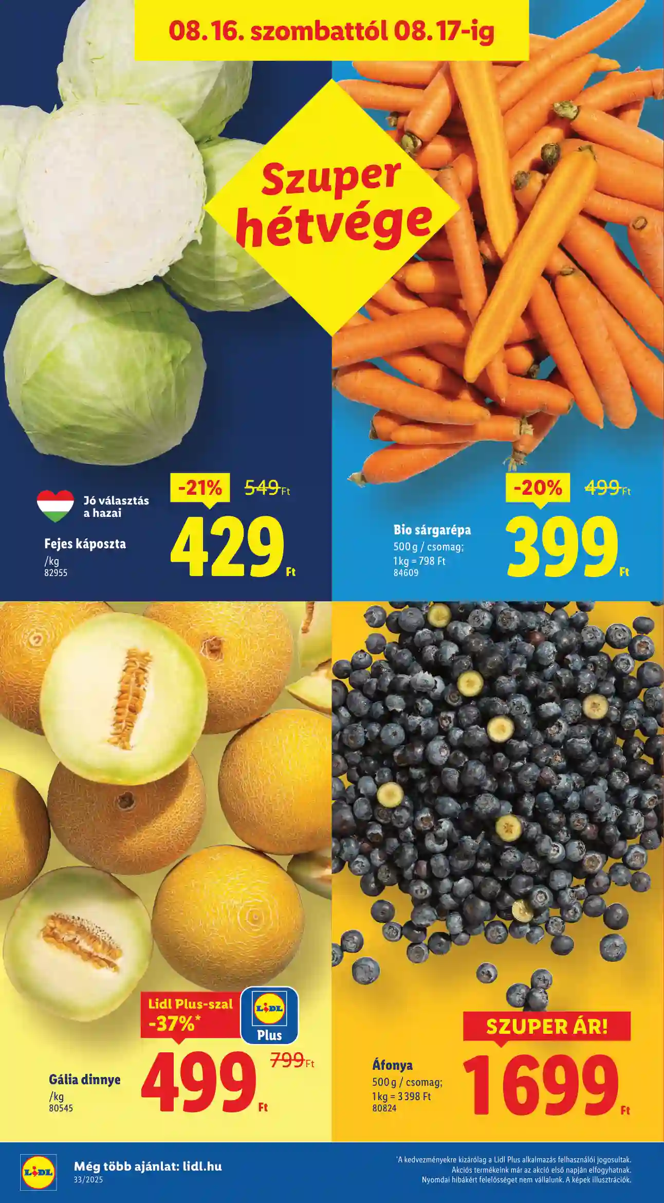 Lidl akciós újság 33. hét (Érvényes 08.14-től) (37 oldal)