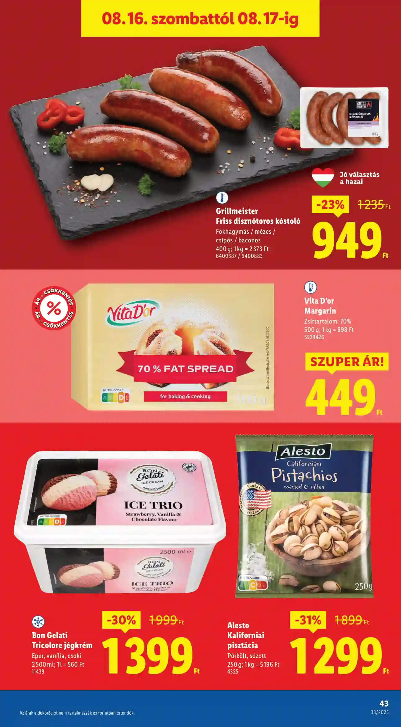 Lidl akciós újság 33. hét (Érvényes 08.14-től) (38 oldal)
