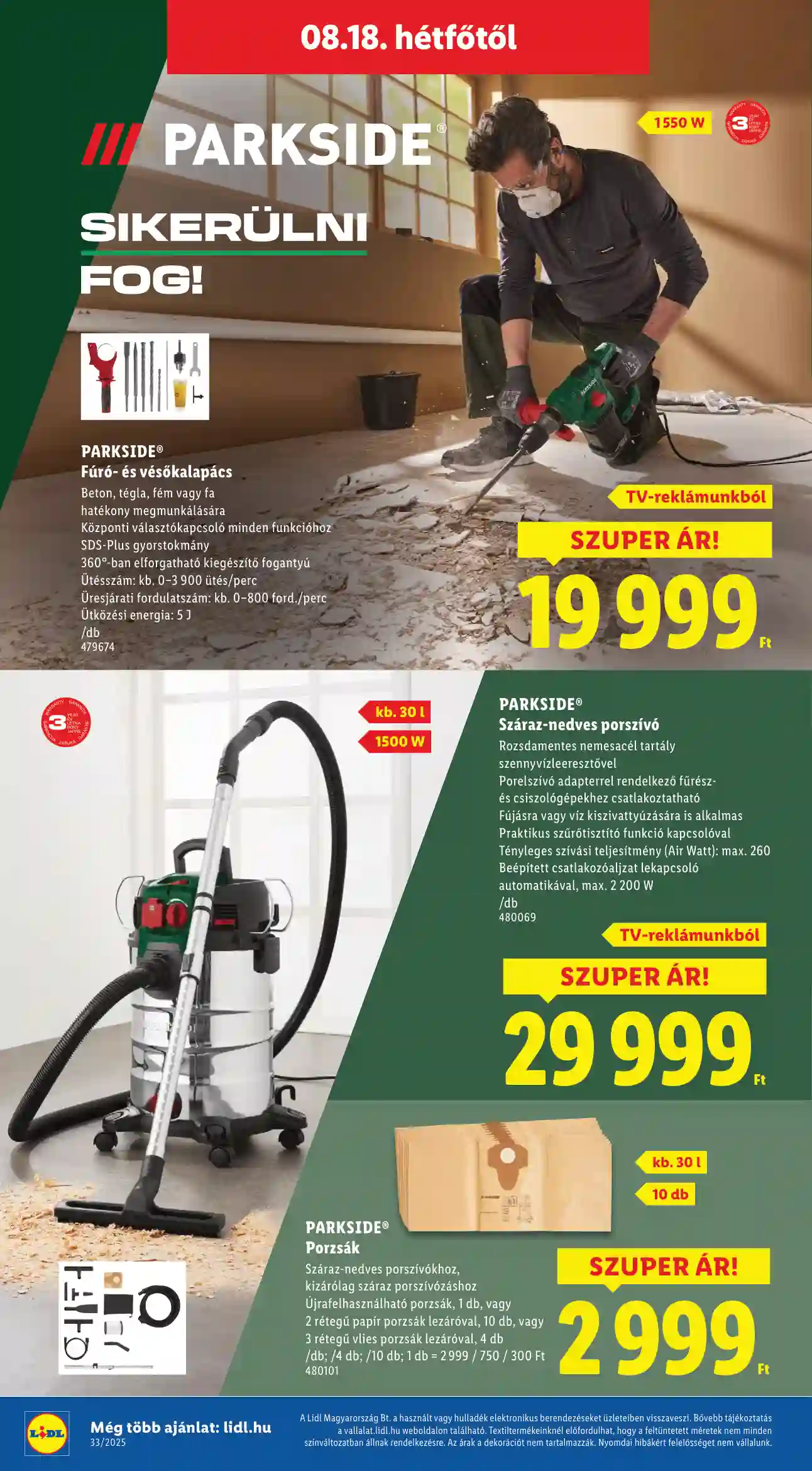 Lidl akciós újság 33. hét (Érvényes 08.14-től) (41 oldal)