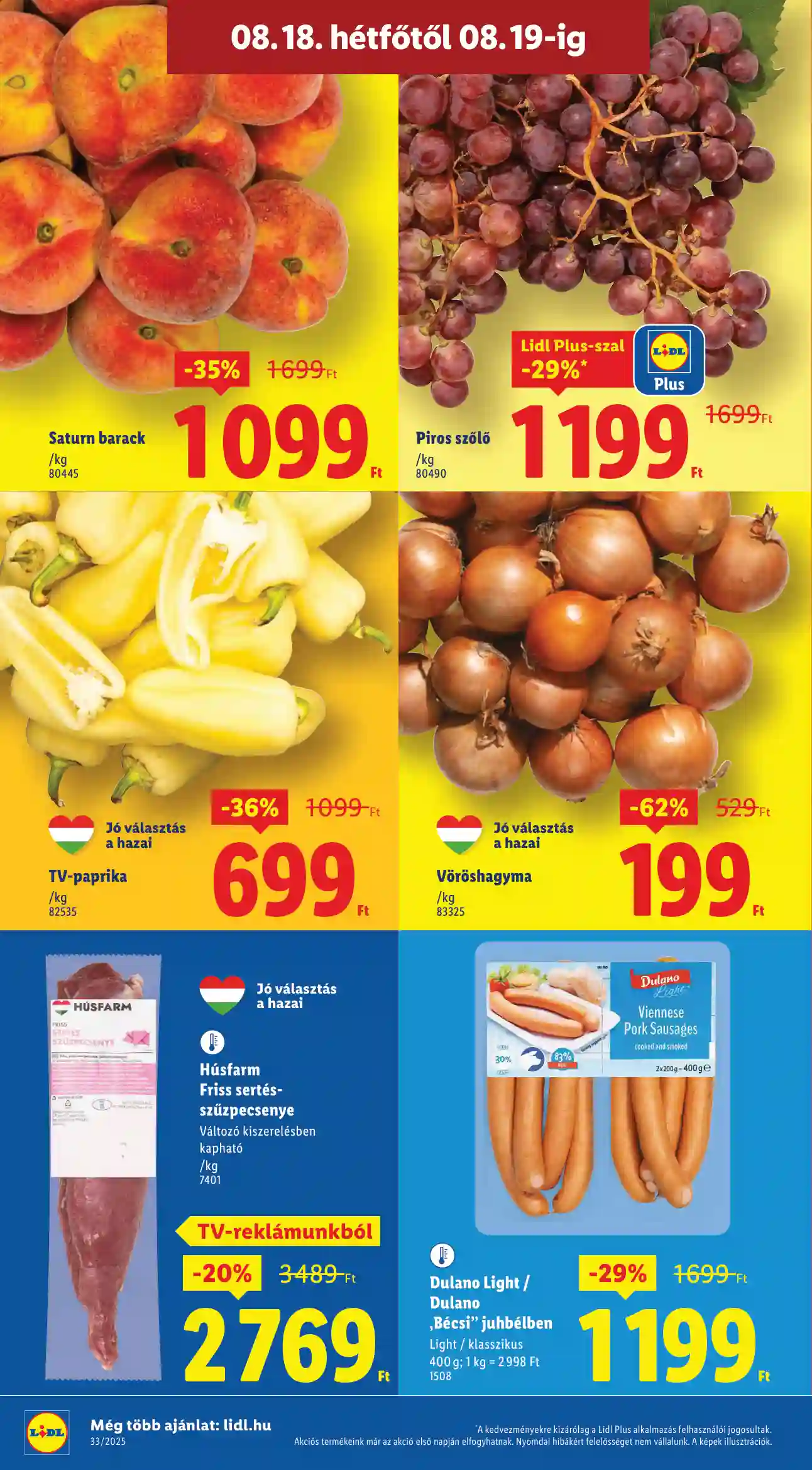 Lidl akciós újság 33. hét (Érvényes 08.14-től) (48 oldal)