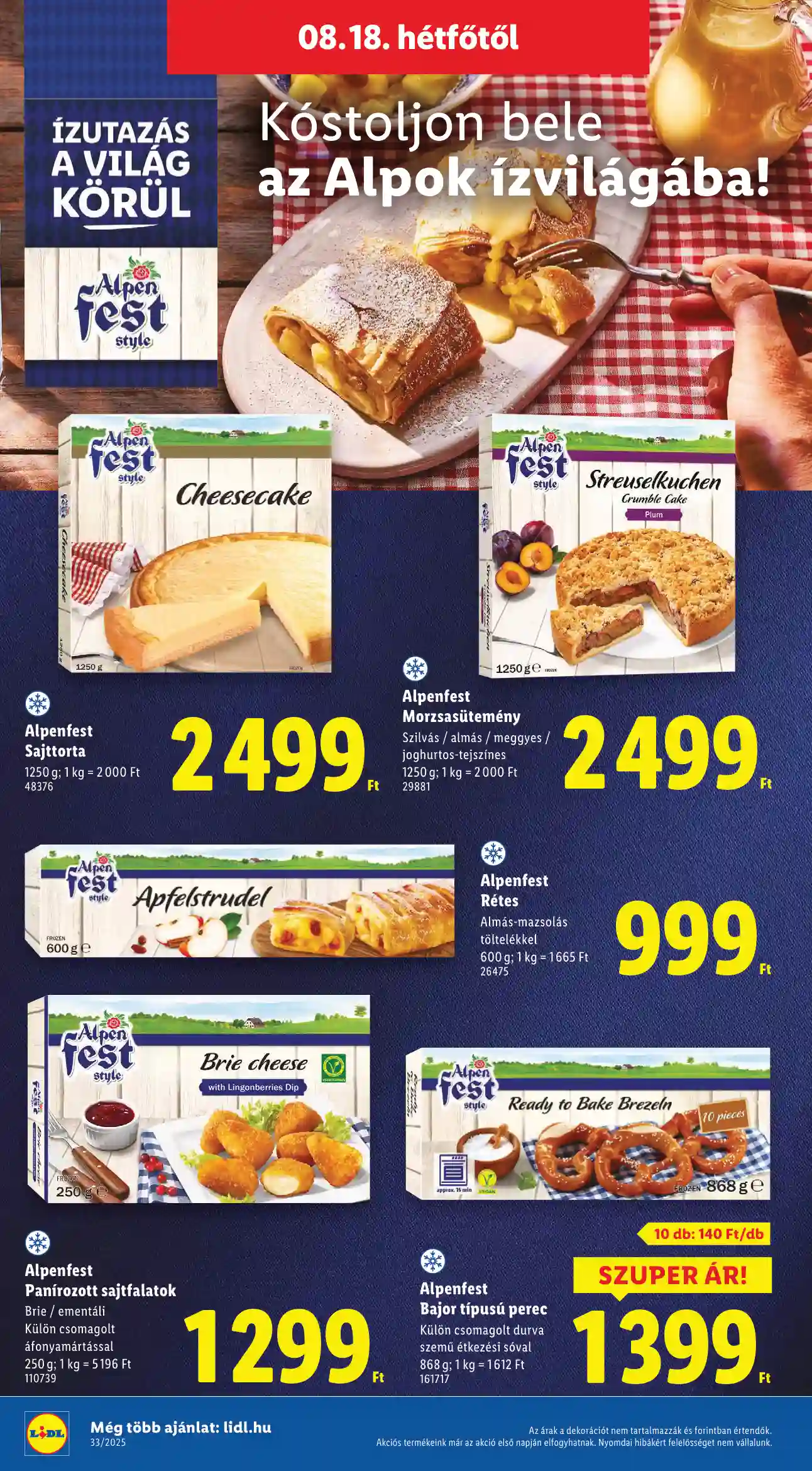 Lidl akciós újság 33. hét (Érvényes 08.14-től) (52 oldal)
