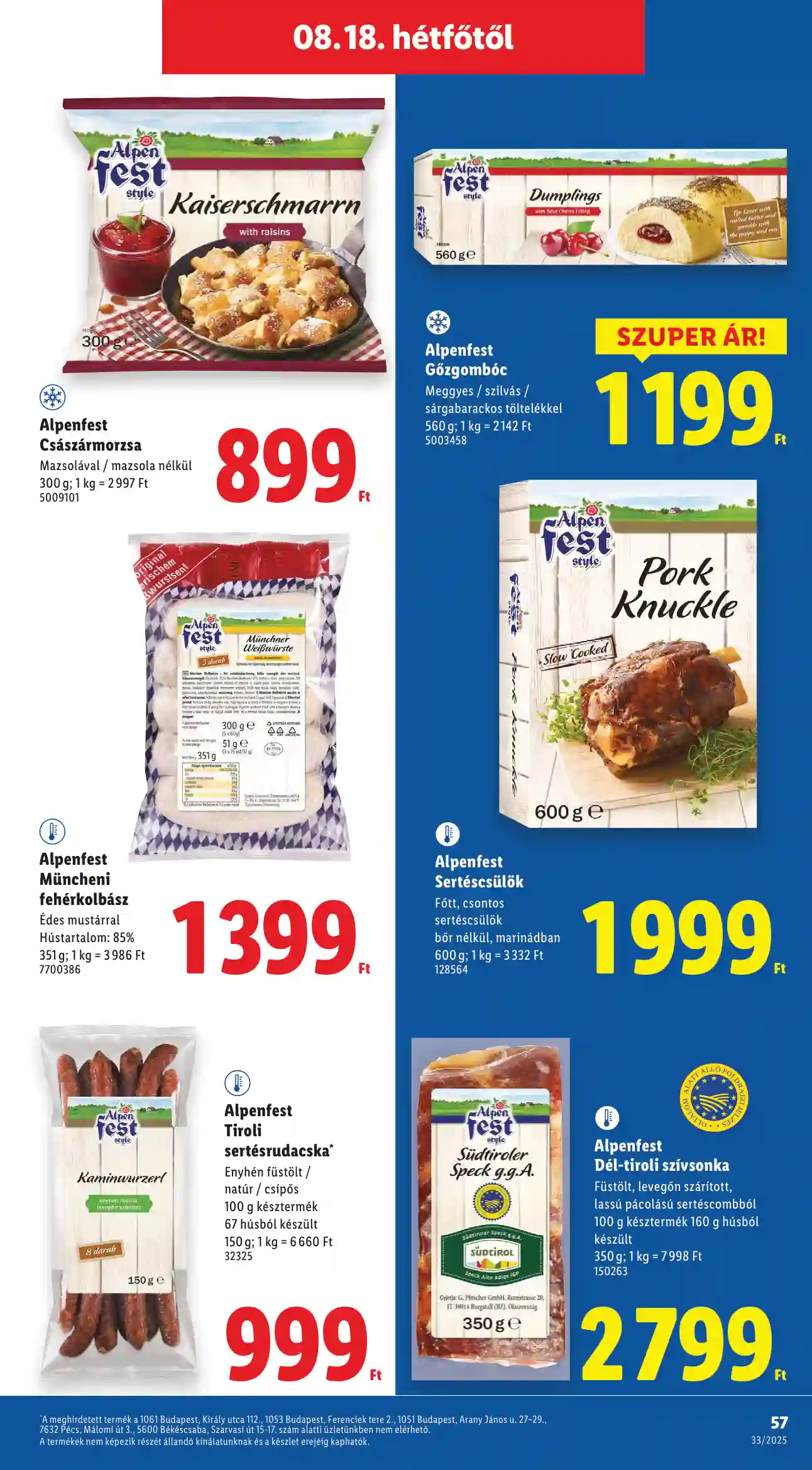 Lidl akciós újság 33. hét (Érvényes 08.14-től) (53 oldal)