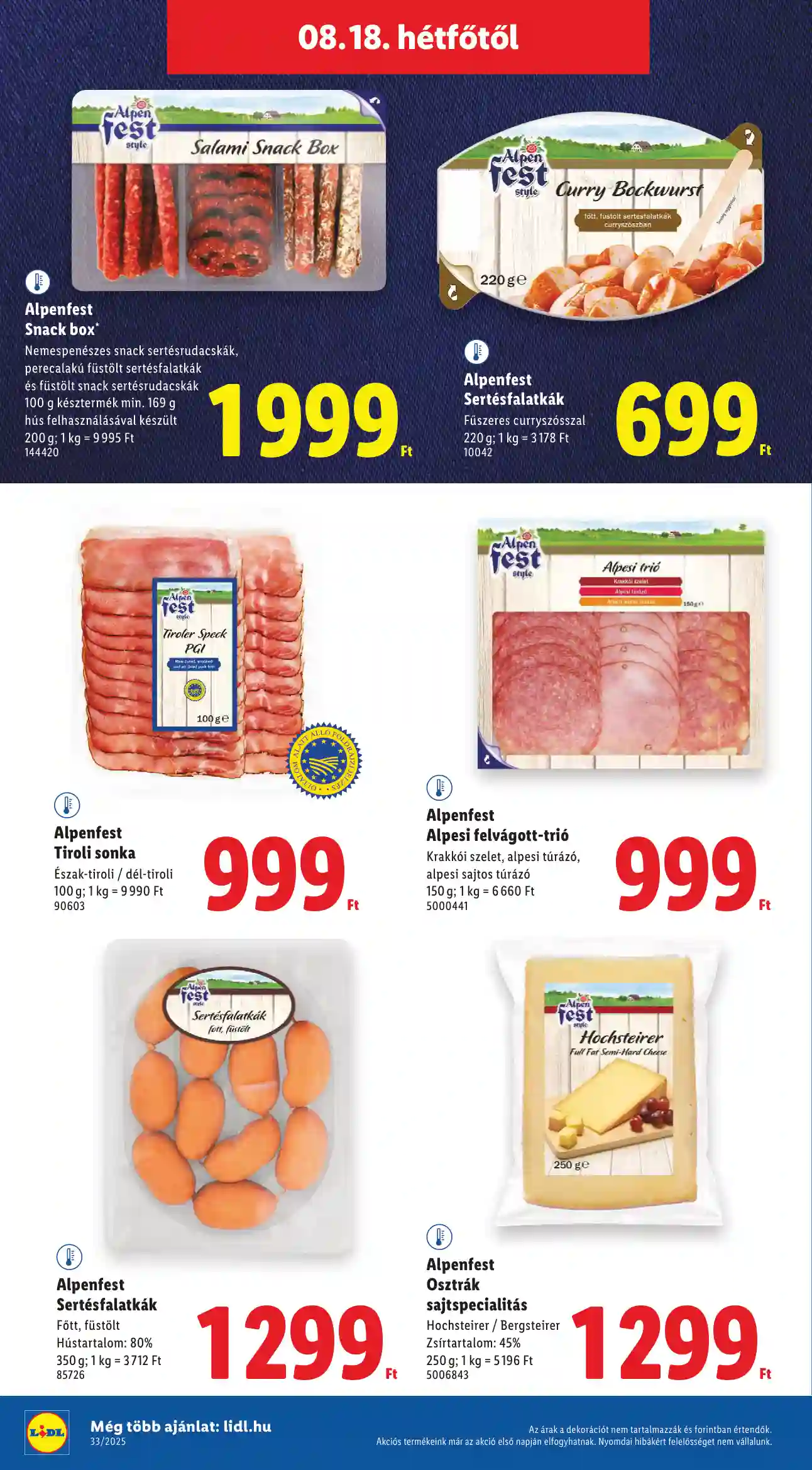 Lidl akciós újság 33. hét (Érvényes 08.14-től) (54 oldal)