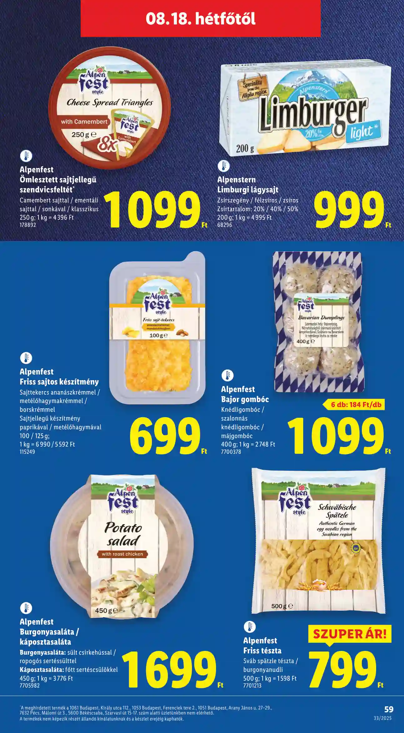 Lidl akciós újság 33. hét (Érvényes 08.14-től) (55 oldal)
