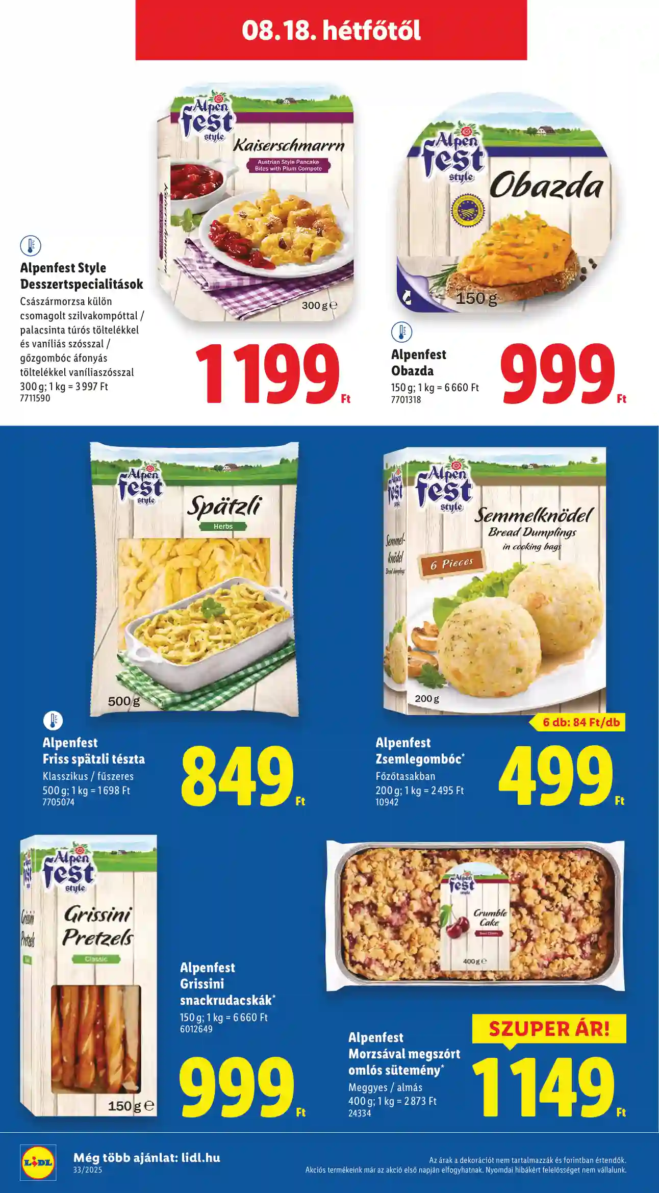 Lidl akciós újság 33. hét (Érvényes 08.14-től) (56 oldal)