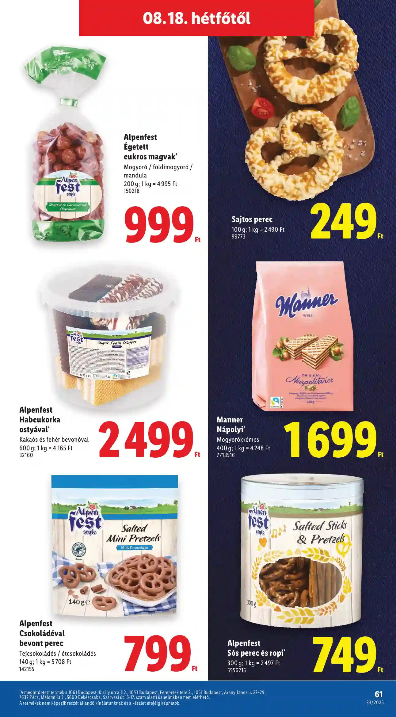 Lidl akciós újság 33. hét (Érvényes 08.14-től) (58 oldal)