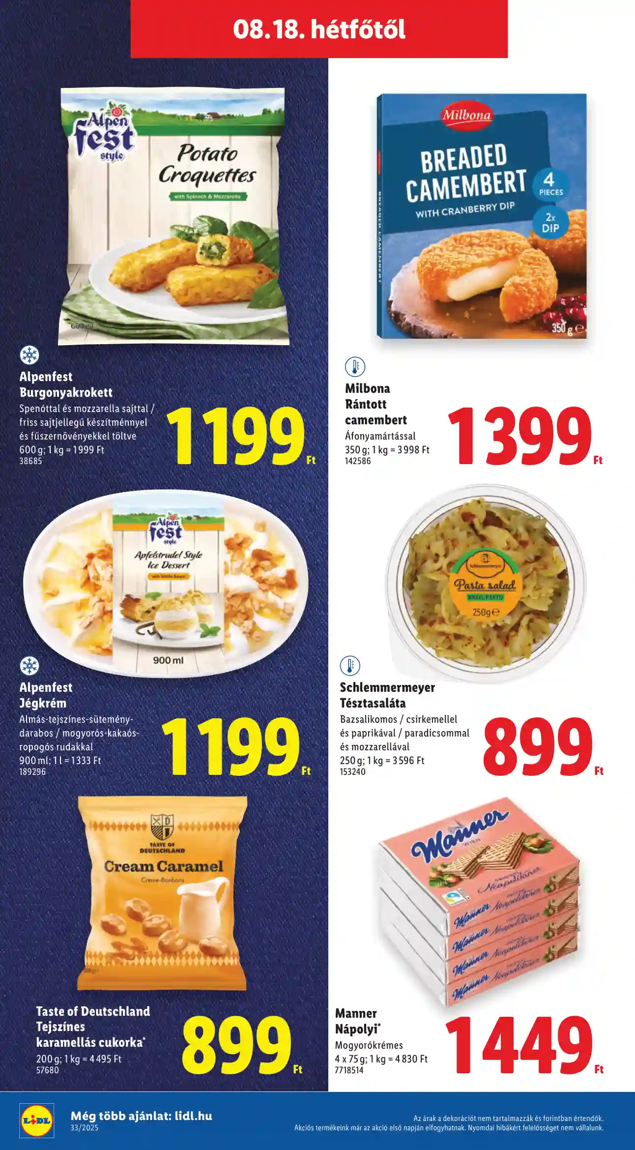 Lidl akciós újság 33. hét (Érvényes 08.14-től) (59 oldal)