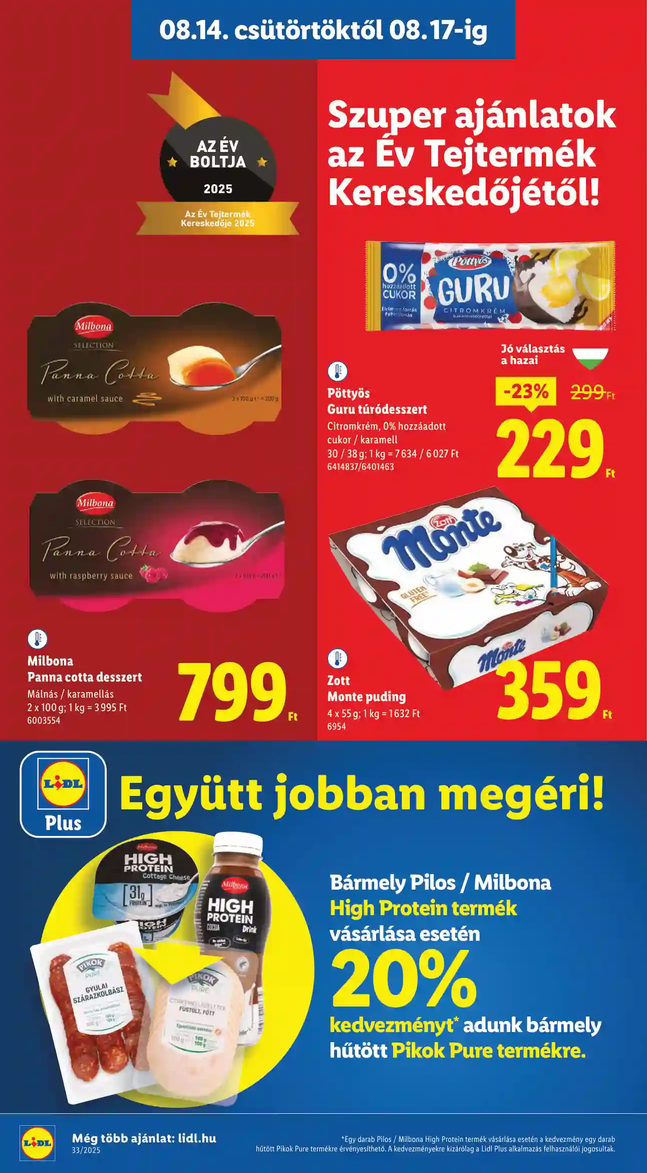 Lidl akciós újság 33. hét (Érvényes 08.14-től) (62 oldal)