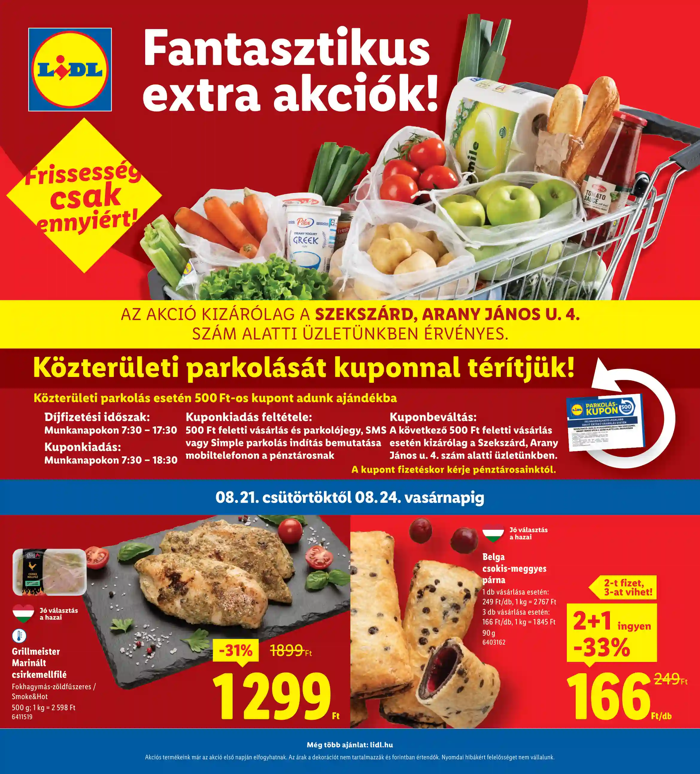 LIDL Regionális akciók – Szekszárd 34.hét