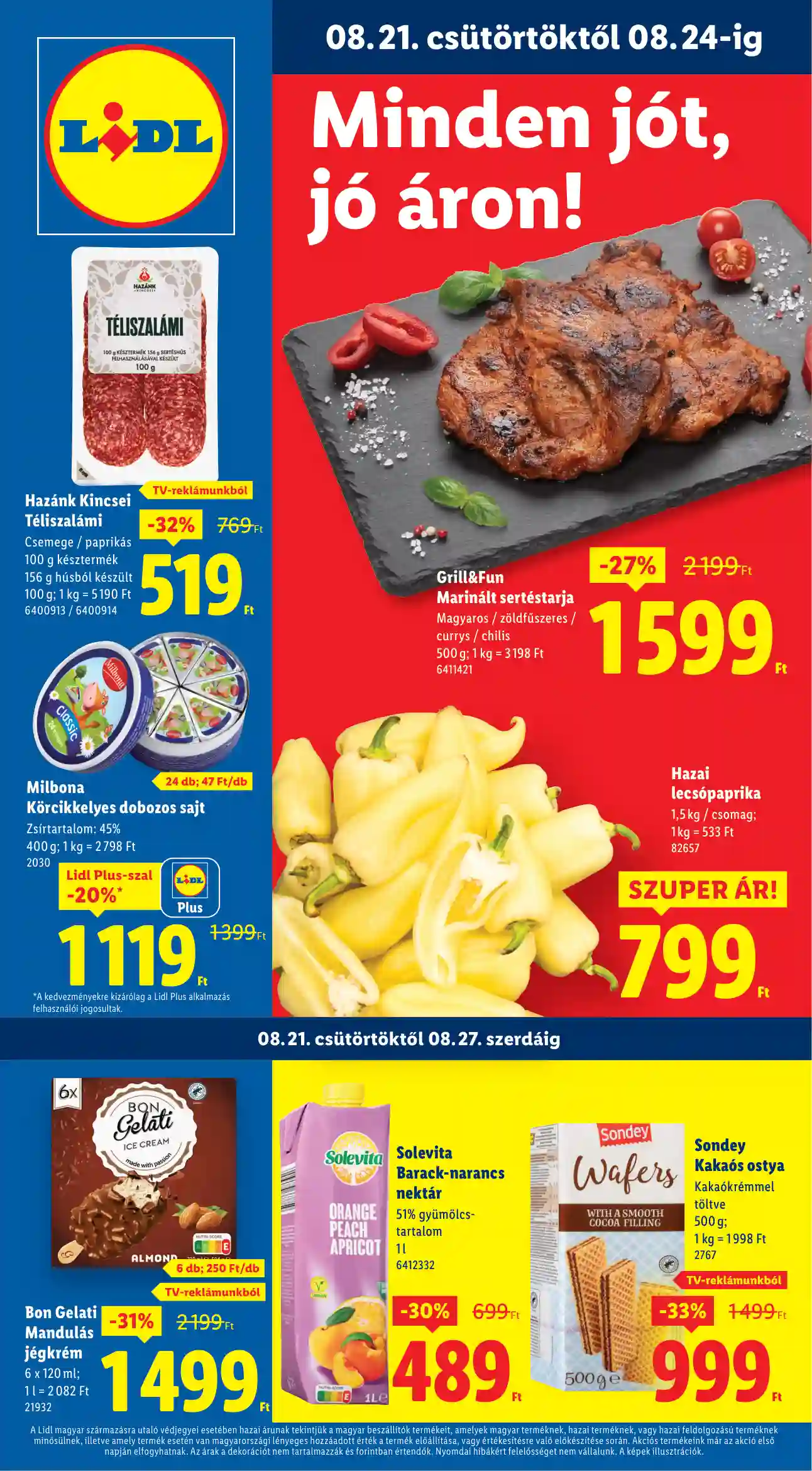 LIDL Érvényes 08.21-től 34.hét