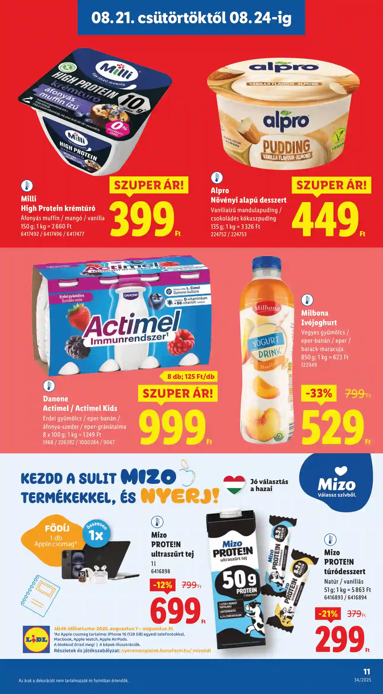 Lidl akciós újság 34. hét (Érvényes 08.21-től) (3 oldal)