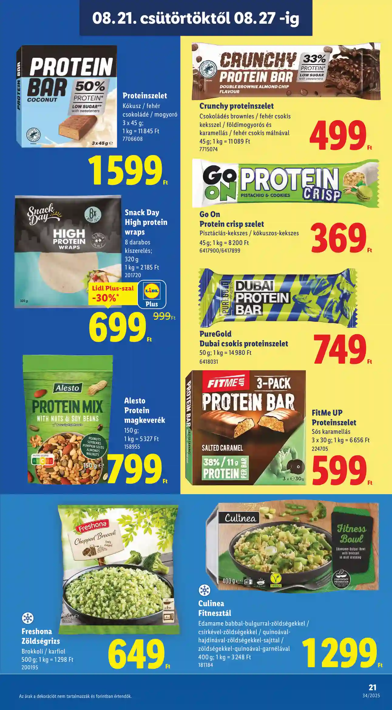 Lidl akciós újság 34. hét (Érvényes 08.21-től) (14 oldal)