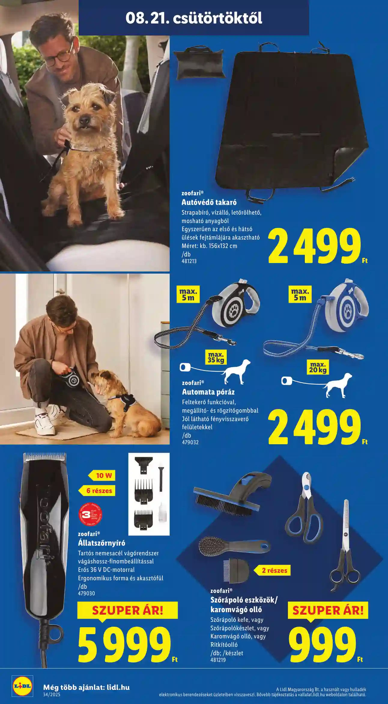 Lidl akciós újság 34. hét (Érvényes 08.21-től) (21 oldal)