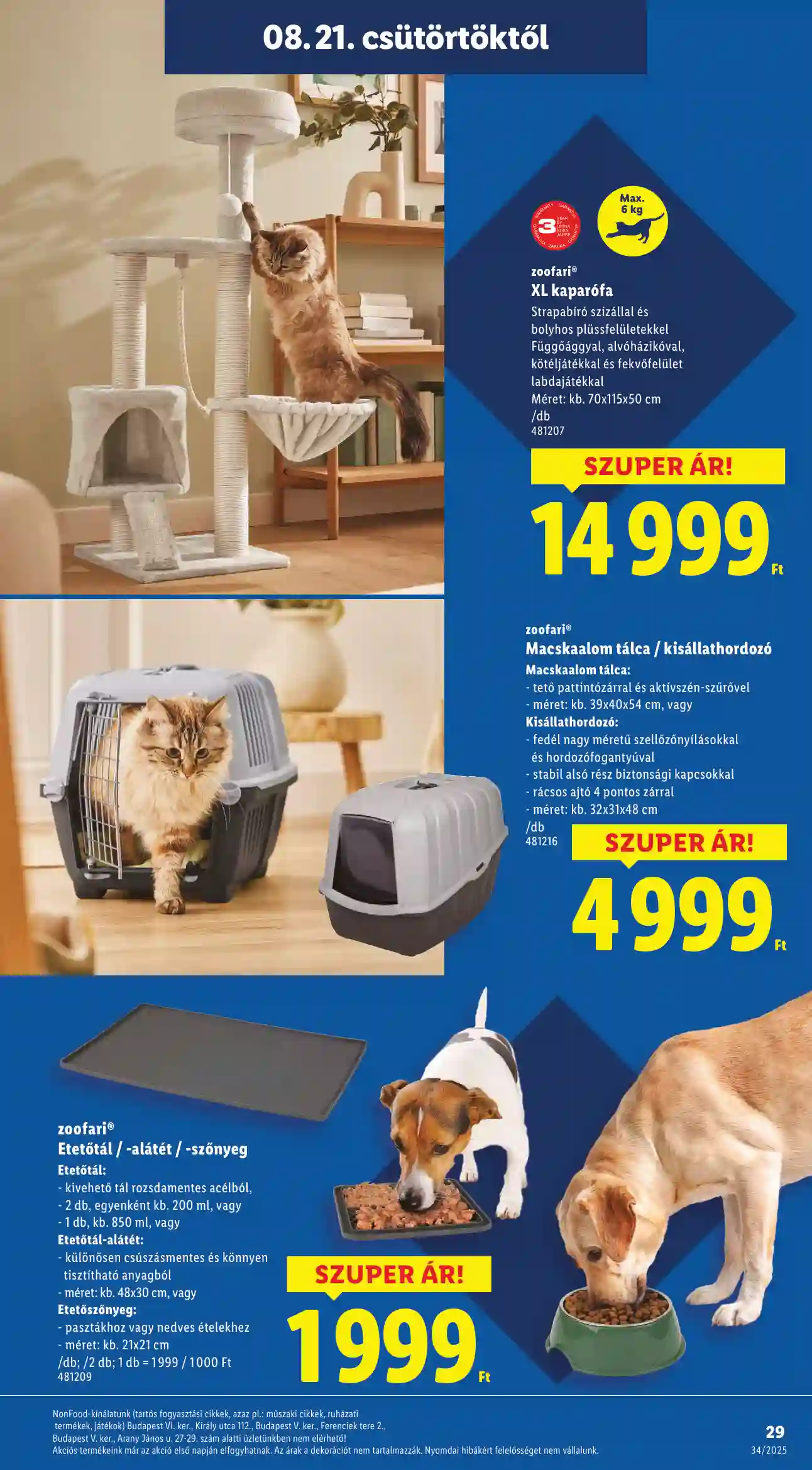 Lidl akciós újság 34. hét (Érvényes 08.21-től) (22 oldal)
