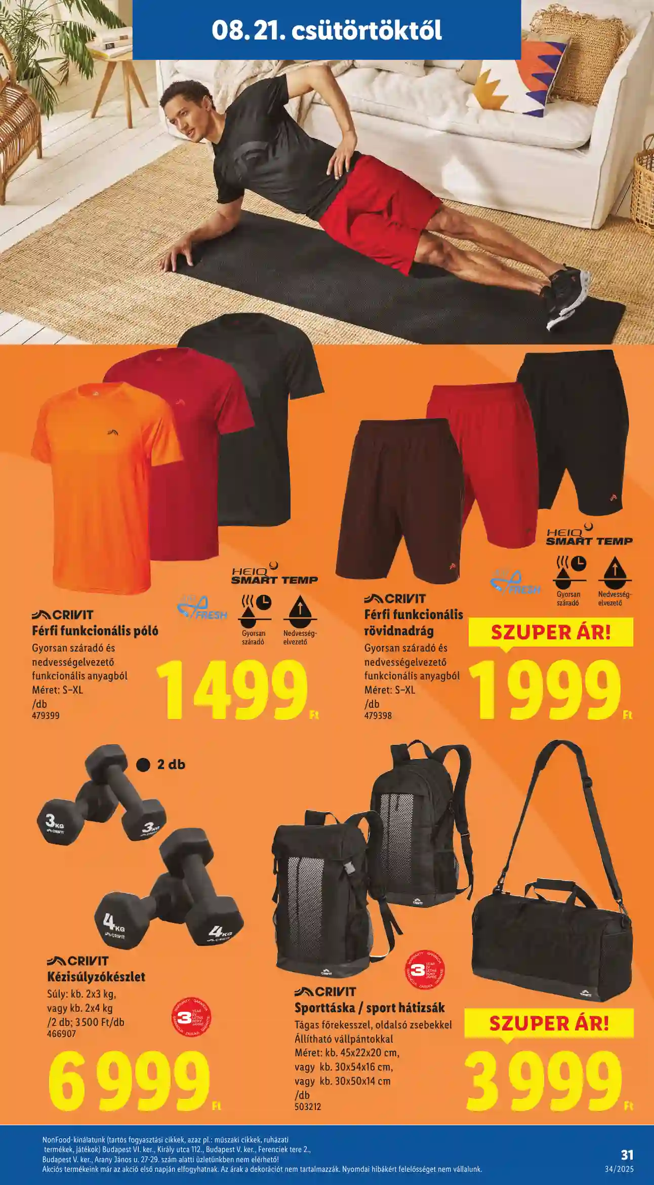 Lidl akciós újság 34. hét (Érvényes 08.21-től) (25 oldal)