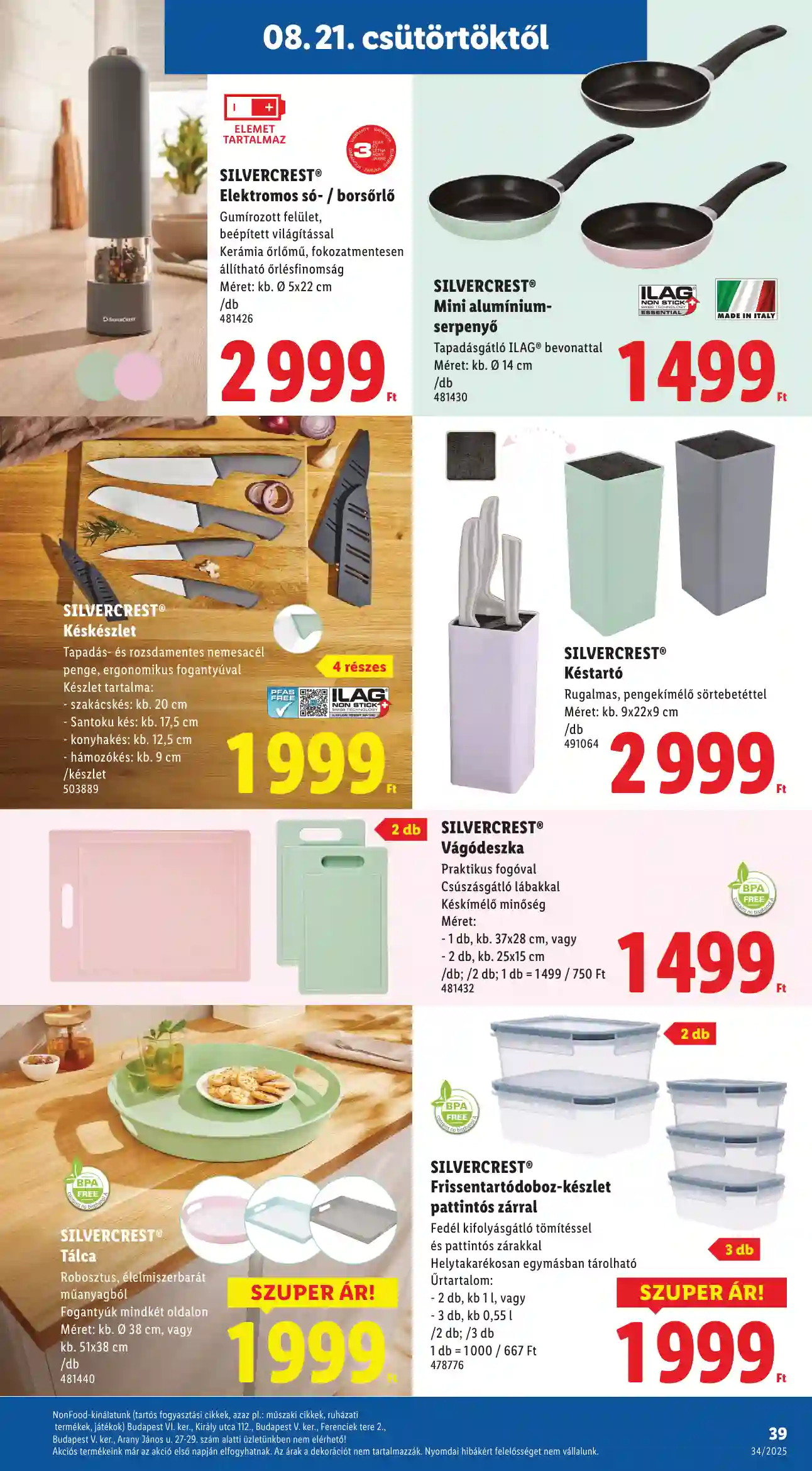 Lidl akciós újság 34. hét (Érvényes 08.21-től) (33 oldal)
