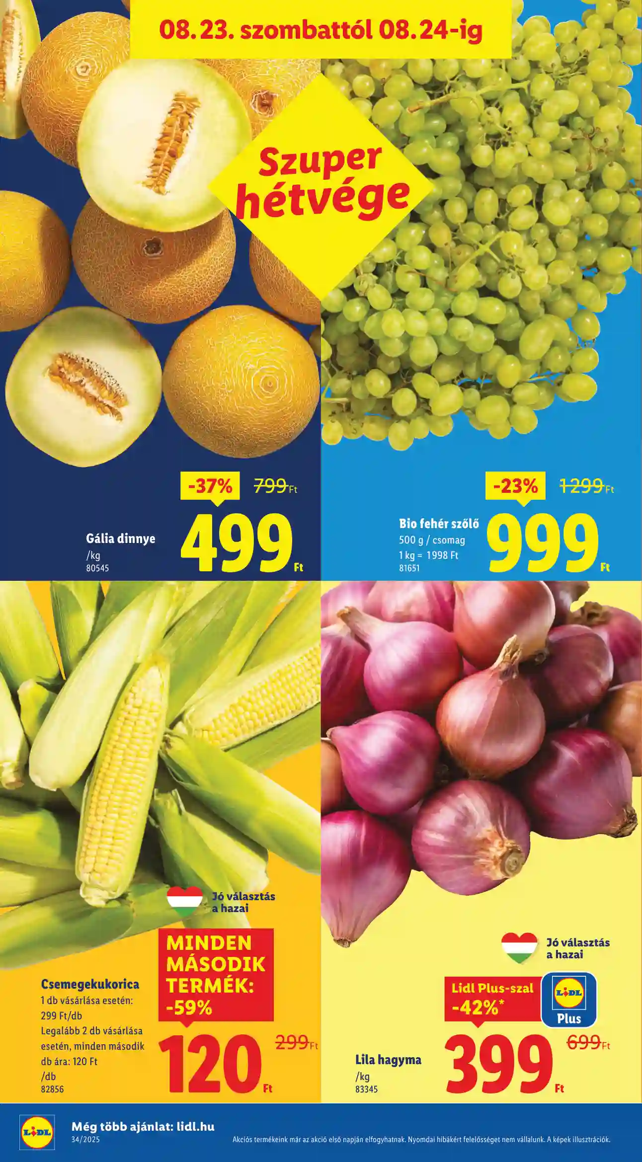 Lidl akciós újság 34. hét (Érvényes 08.21-től) (39 oldal)