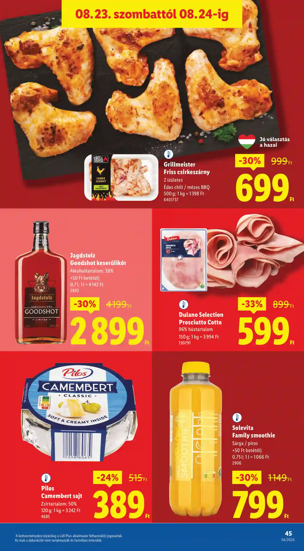 Lidl akciós újság 34. hét (Érvényes 08.21-től) (40 oldal)