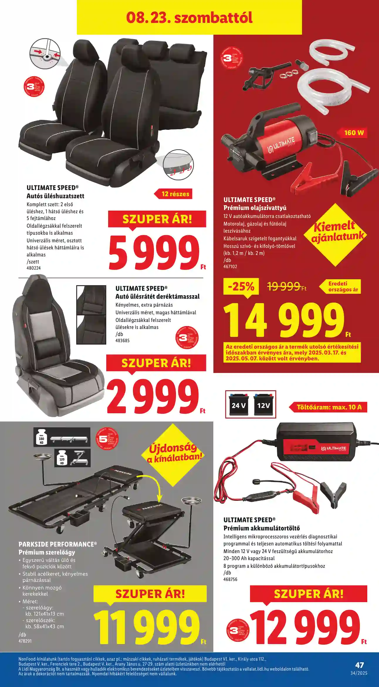 Lidl akciós újság 34. hét (Érvényes 08.21-től) (42 oldal)