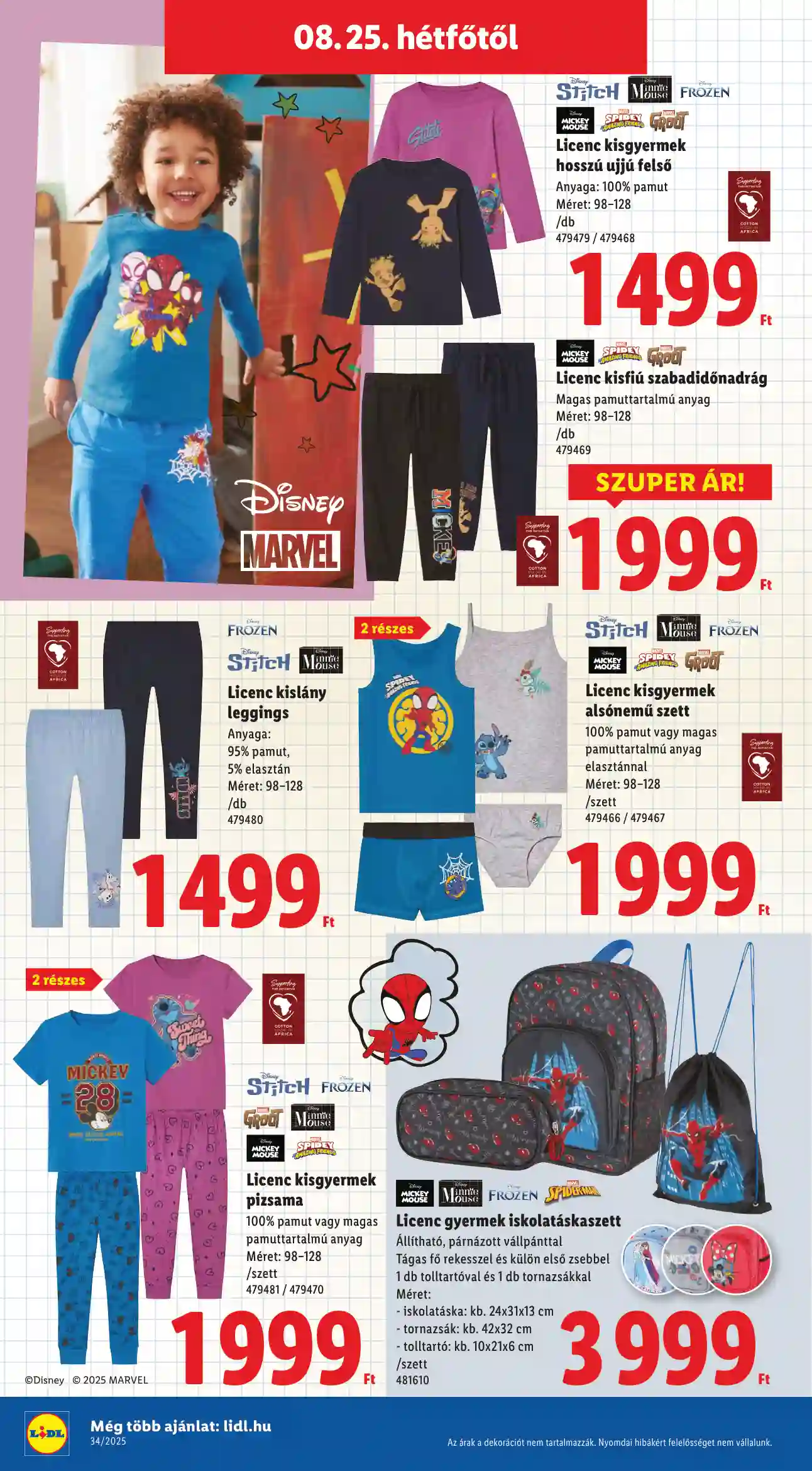 Lidl akciós újság 34. hét (Érvényes 08.21-től) (45 oldal)