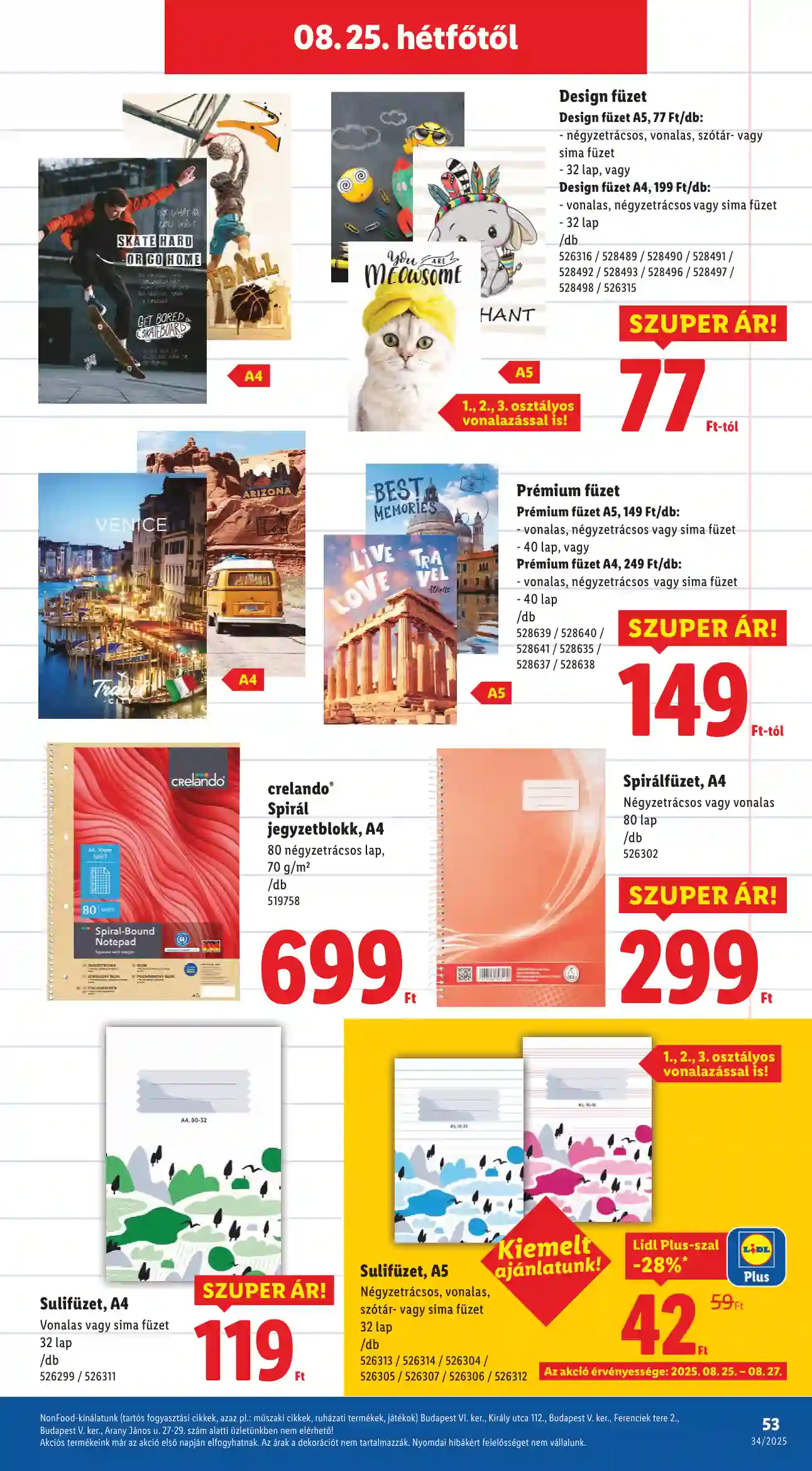 Lidl akciós újság 34. hét (Érvényes 08.21-től) (49 oldal)